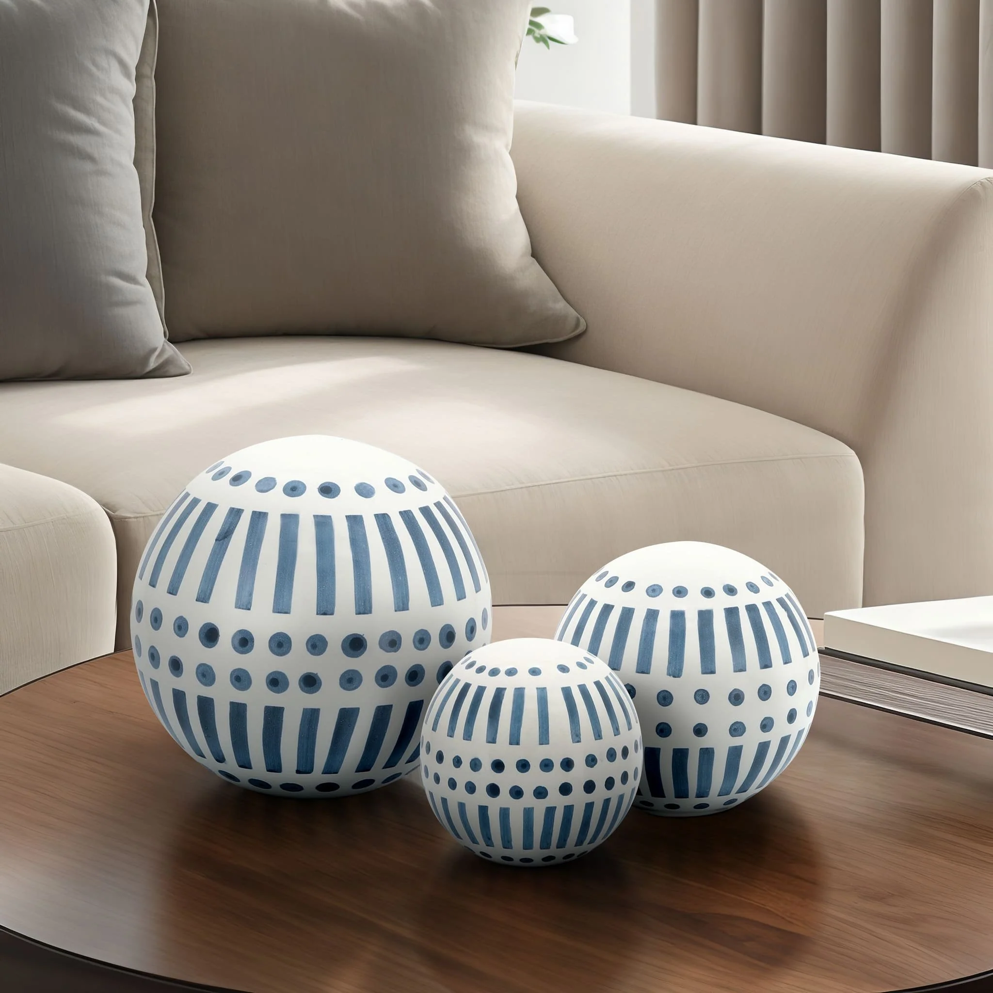S/3 6/5/4" Orbs, Navy - Image 9