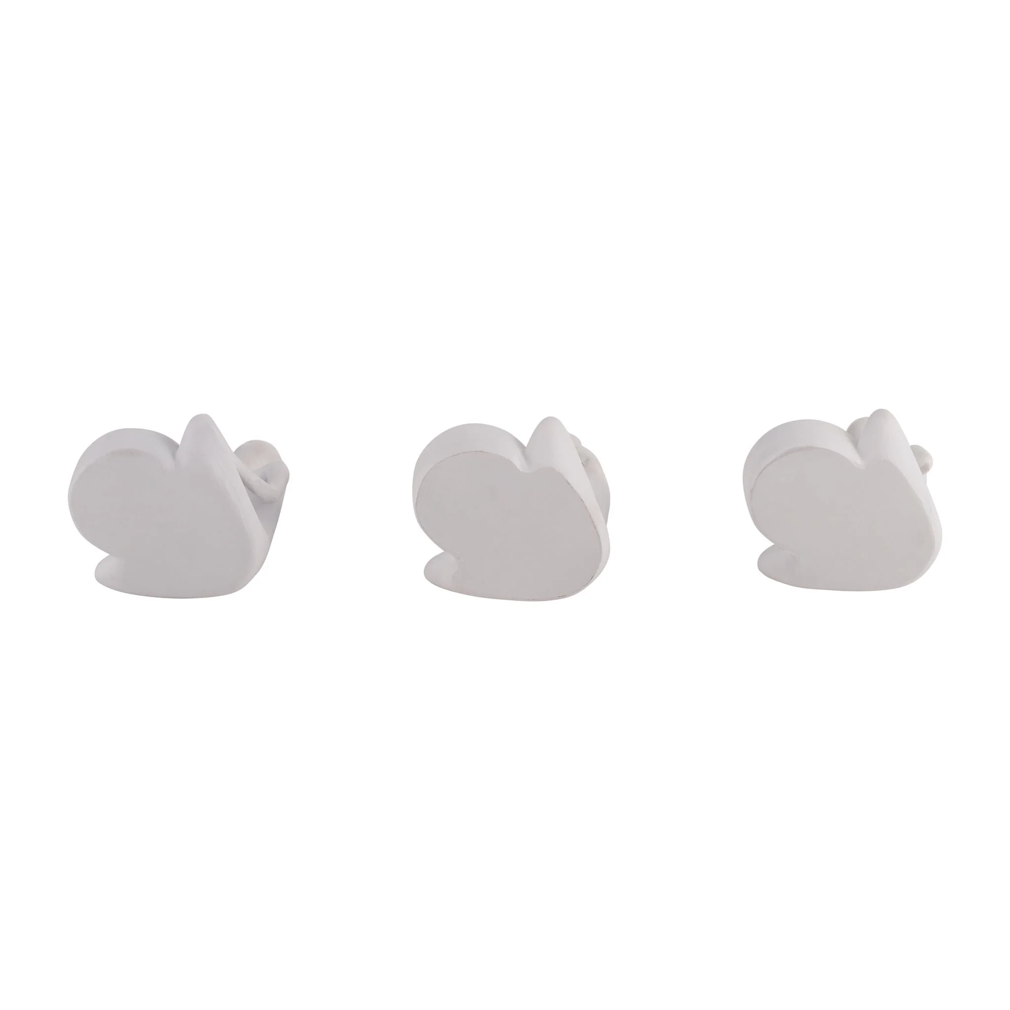 S/3, 7"h Resin Yoga Women Tealight Holder, Wt - Image 4