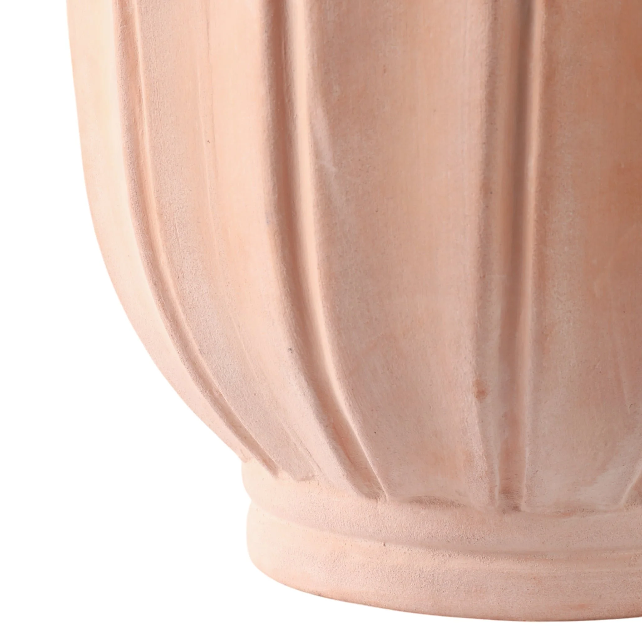 S/3 9/12/15" Terracotta Petal Planters, Natural - Image 4