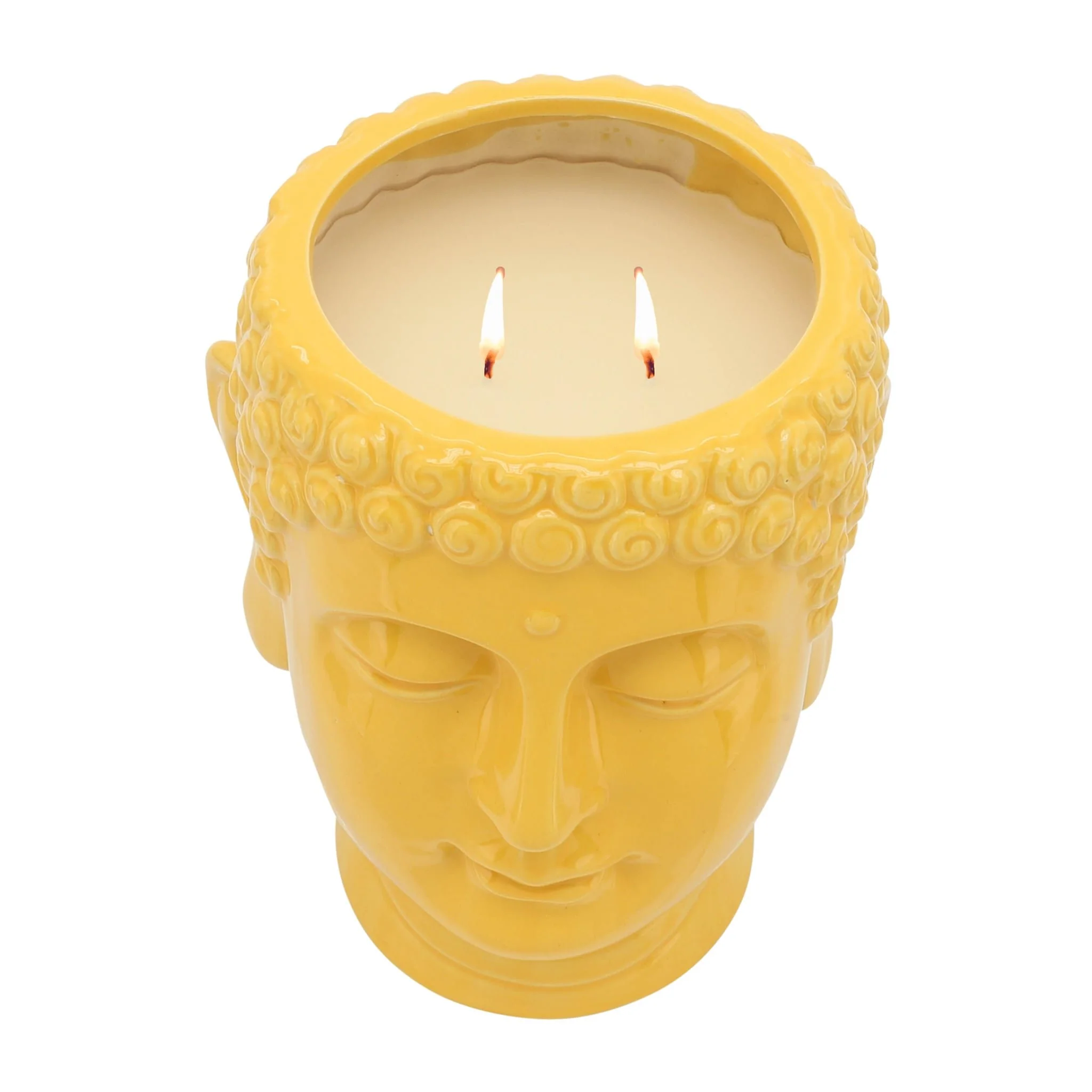 S/3 Buddha Citronella Candle, 8.5" Multi 40oz - Image 5