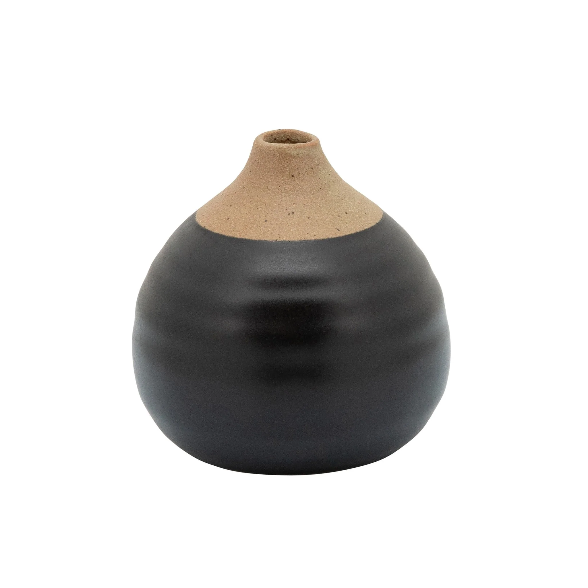 S/3 Matte Bud Vases, Black/gray/white - Image 5