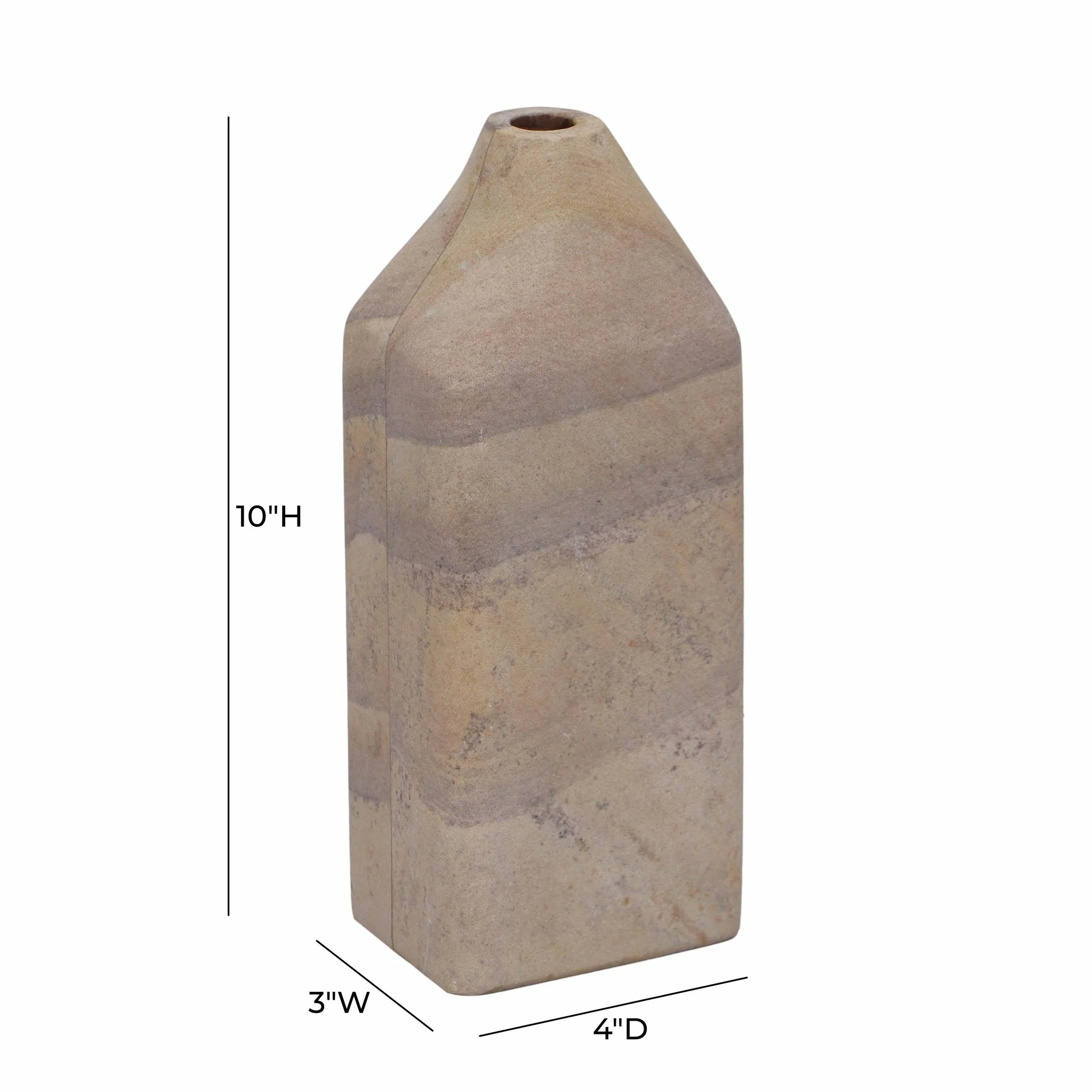 Saava Sandstone Straight Vase - Image 4