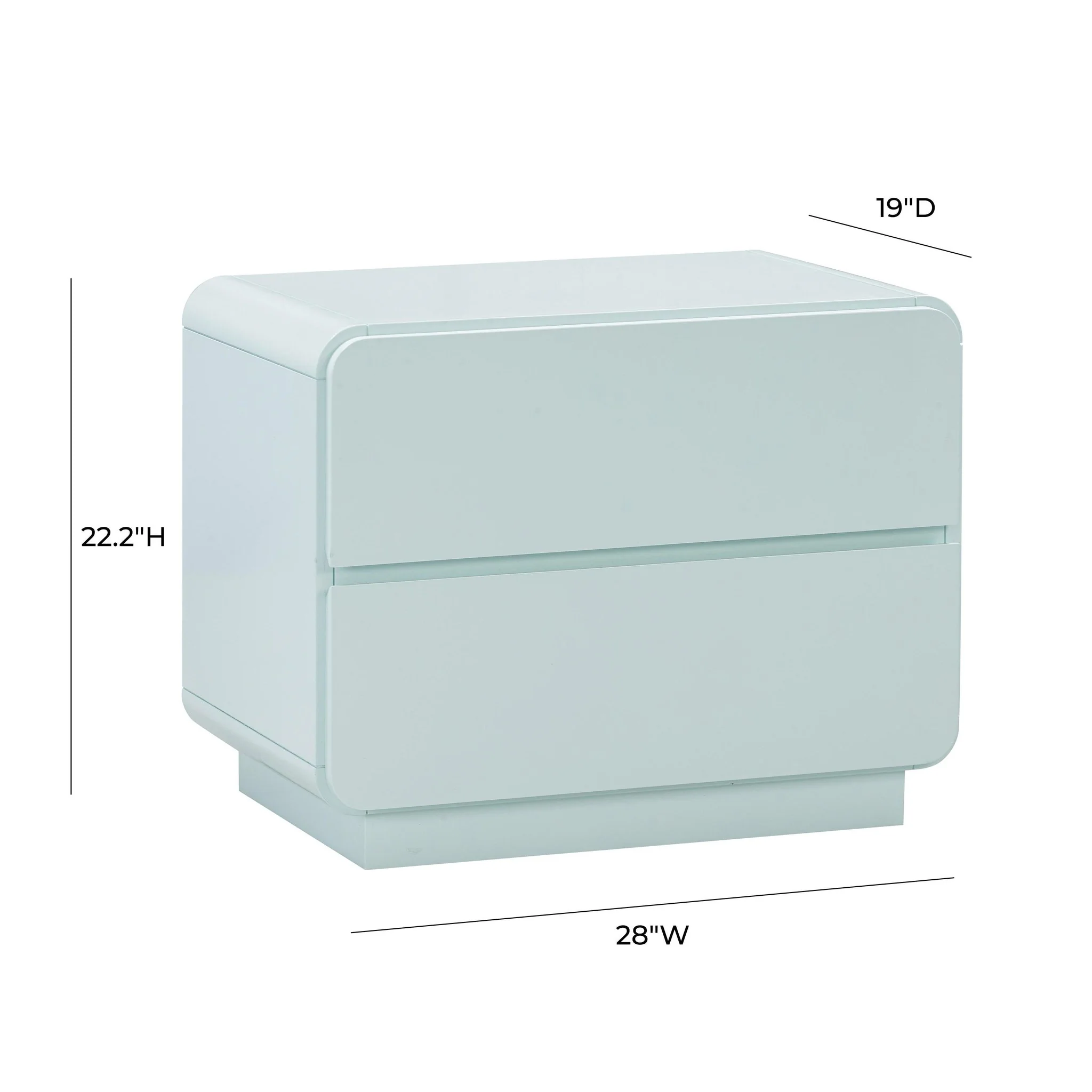 Sagura Blue Nightstand - Image 7