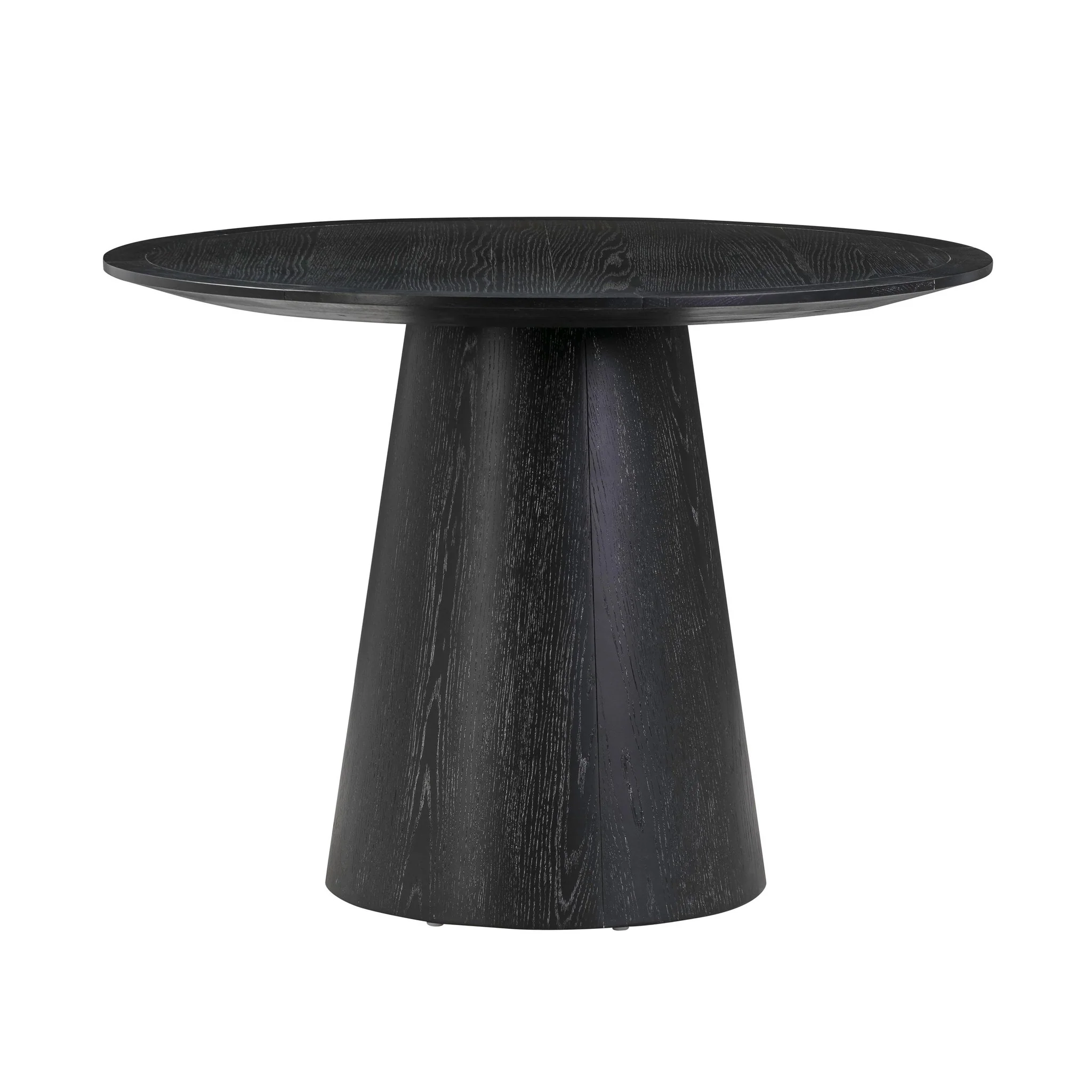 Sahara Black Oak Round Dining Table - Image 3