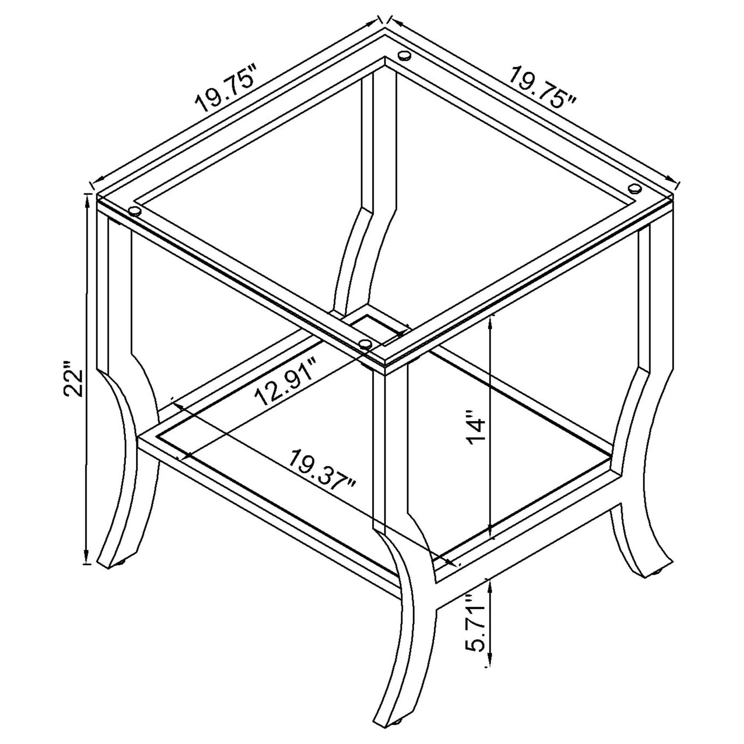 Saide Coffee Table Set - Image 5