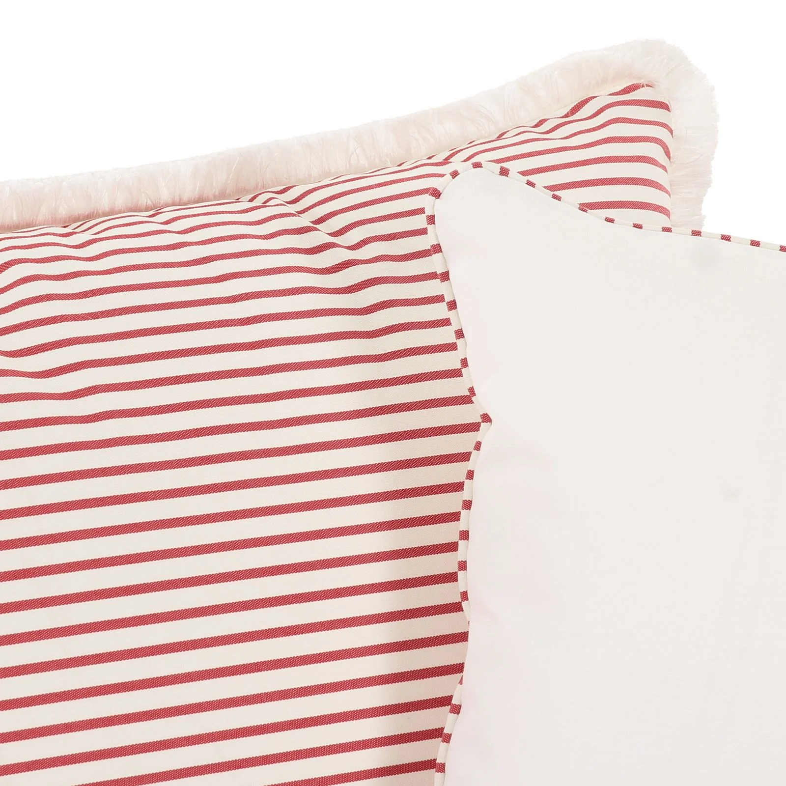 Salty Red Striped Indoor/Outdoor Sofa - Image 5
