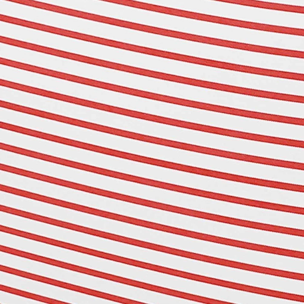 Salty Red Striped Indoor/Outdoor Sofa - Image 7