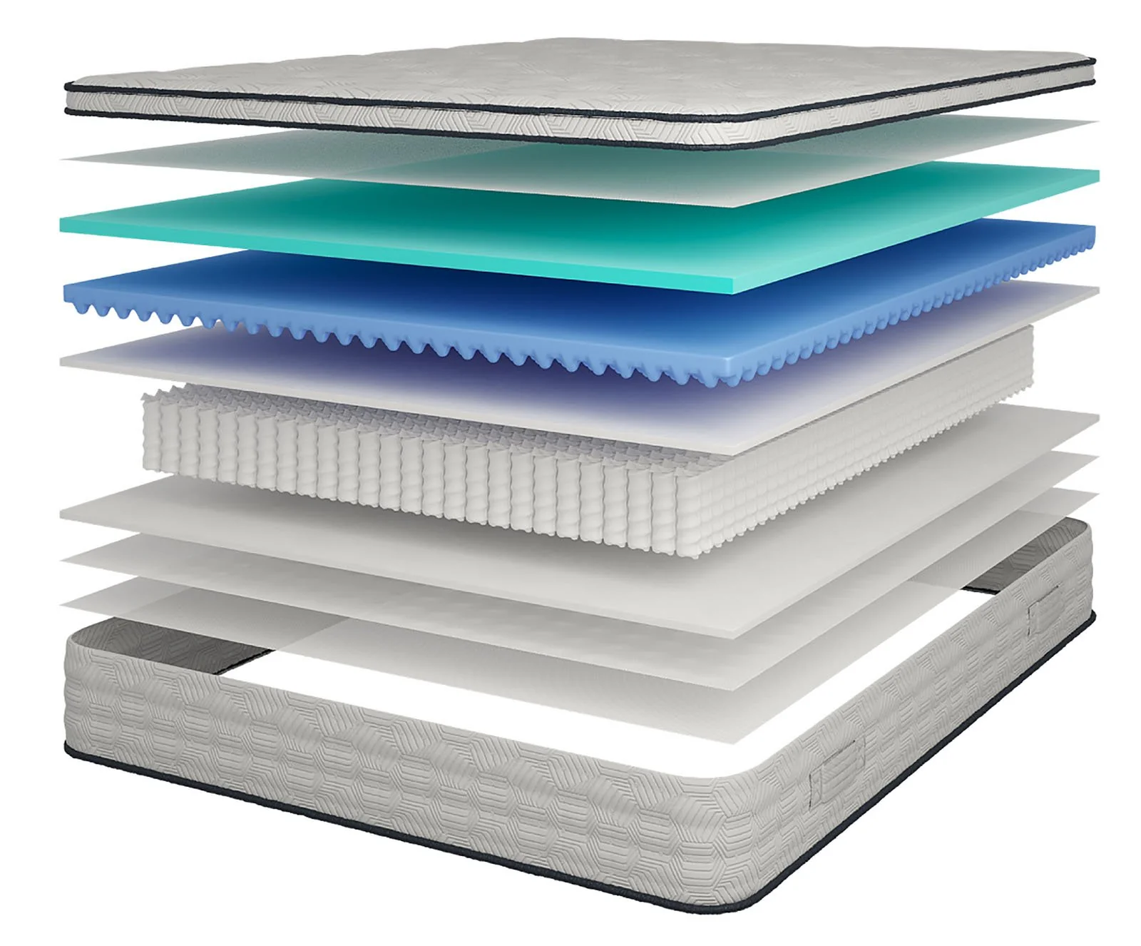 Salvia 12" E.King Euro Top Mattress - Image 3