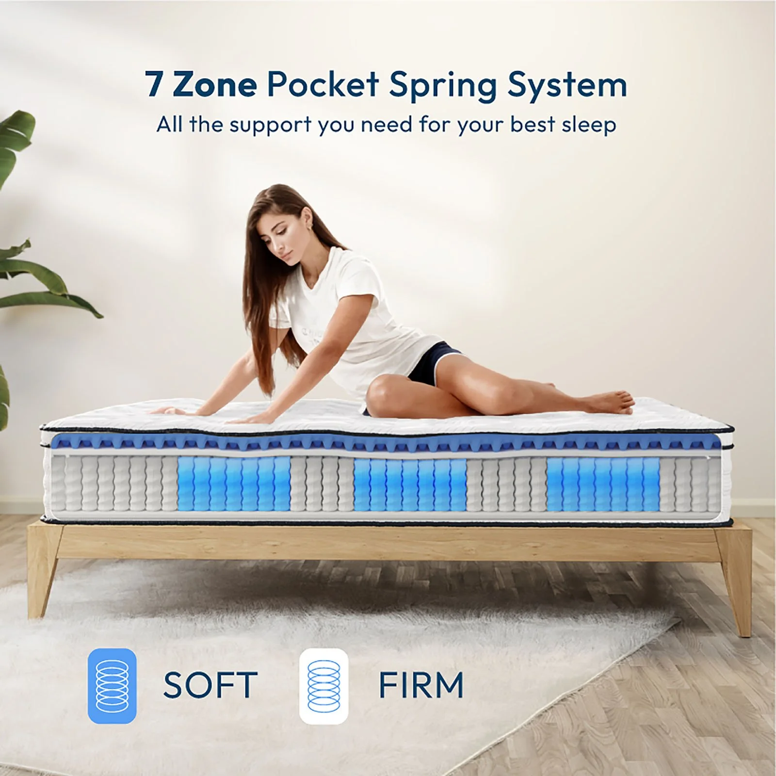 Salvia 12" Queen Euro Top Mattress - Image 5