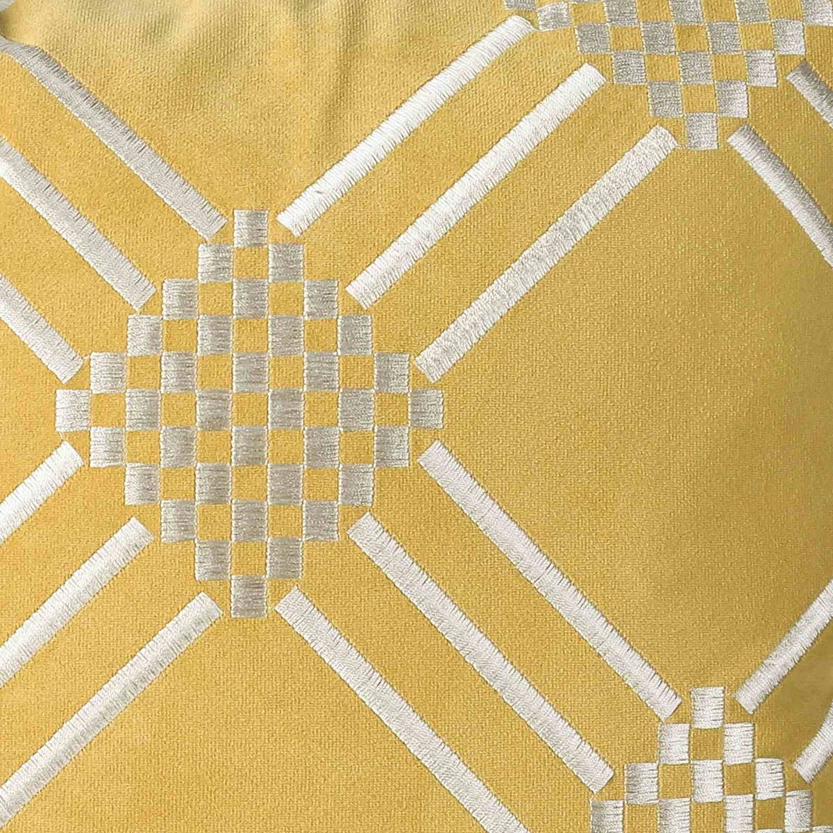 Sam 20" X 20" Pillow, Silver & Gold (2/CTN) - Image 2