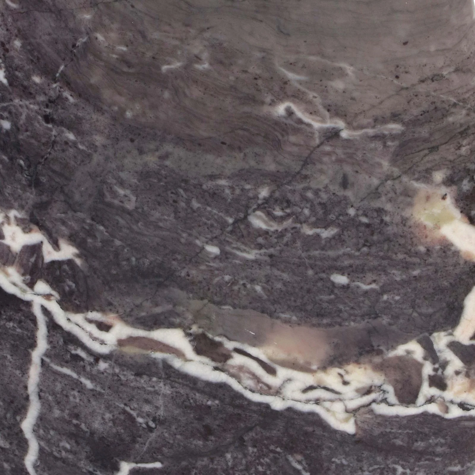 Samma Grey Marble Vase - Medium - Image 5