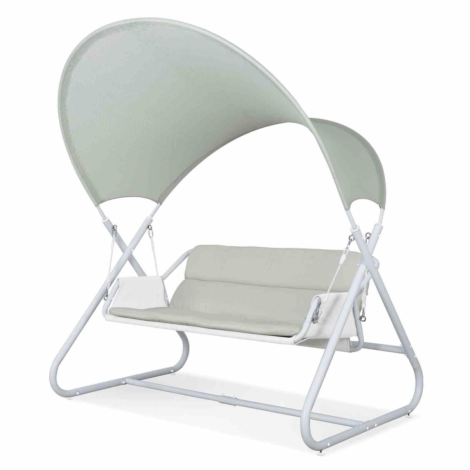 Sandor Swing Chair, White - Image 2