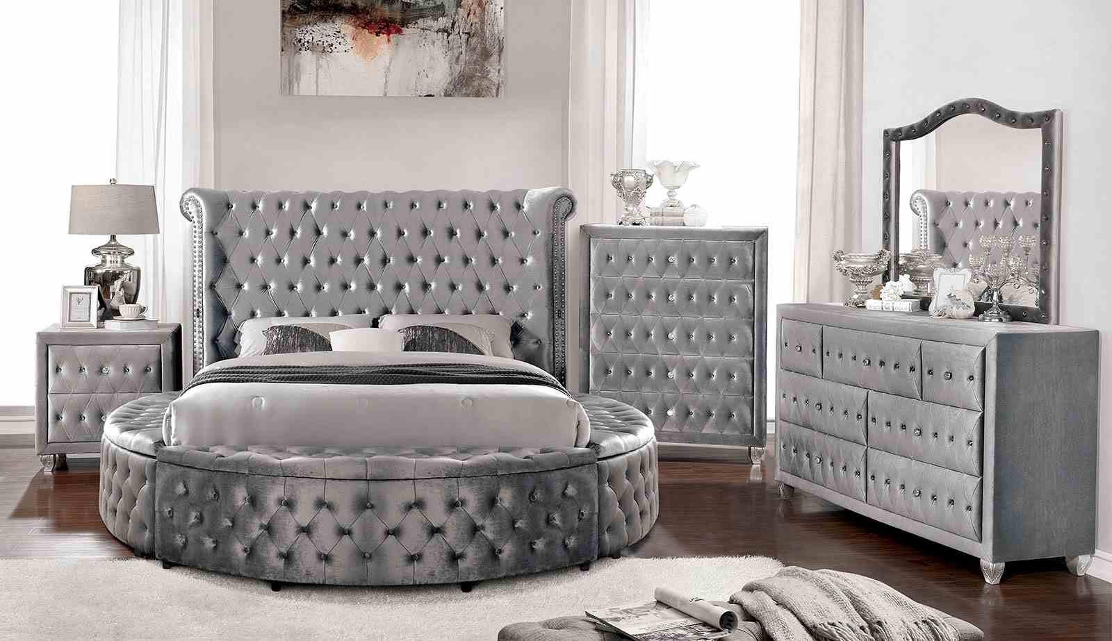 Sansom Queen Bed, Gray - Image 6