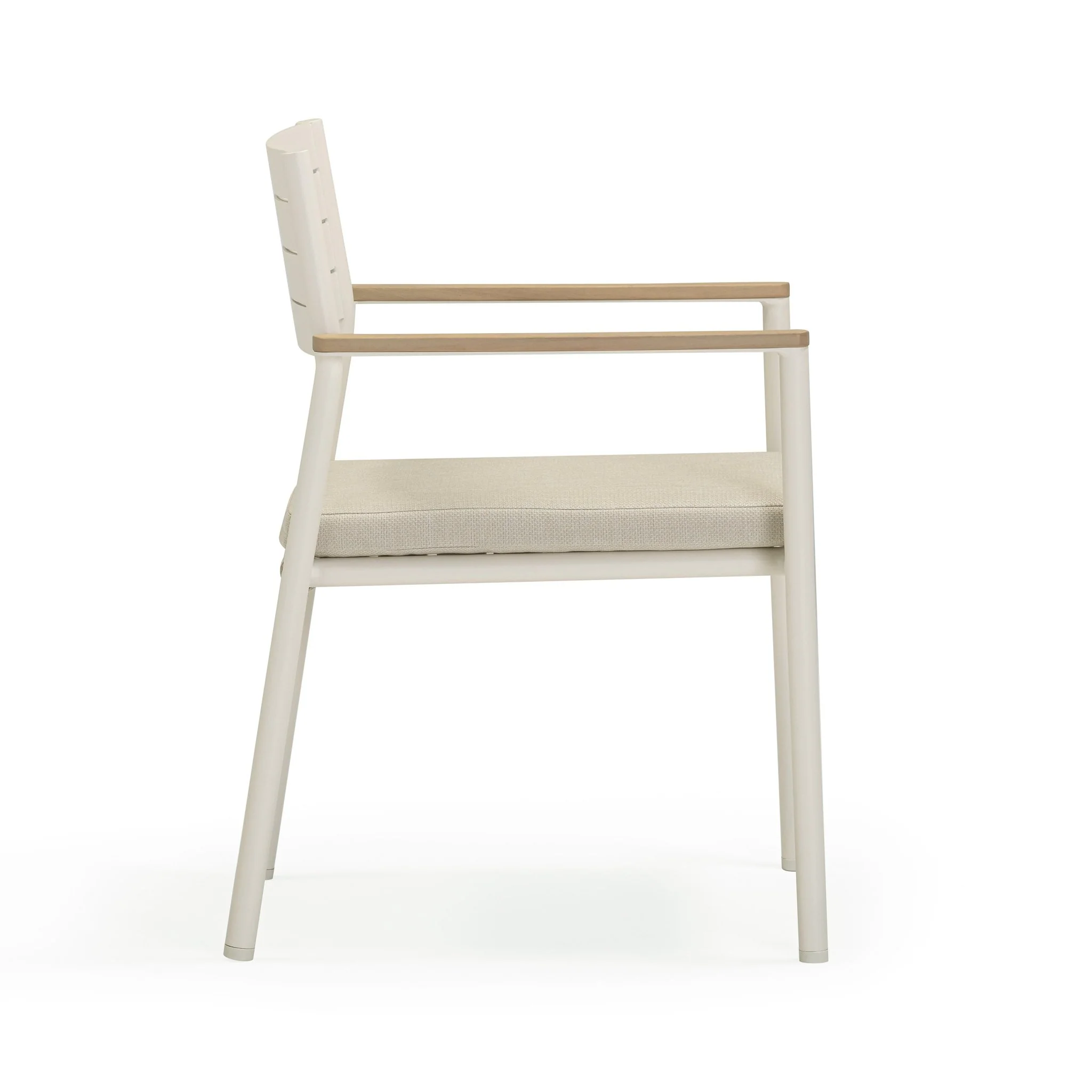 Sardinia Cream Outdoor Dining Chair - Set of 2 - Image 5
