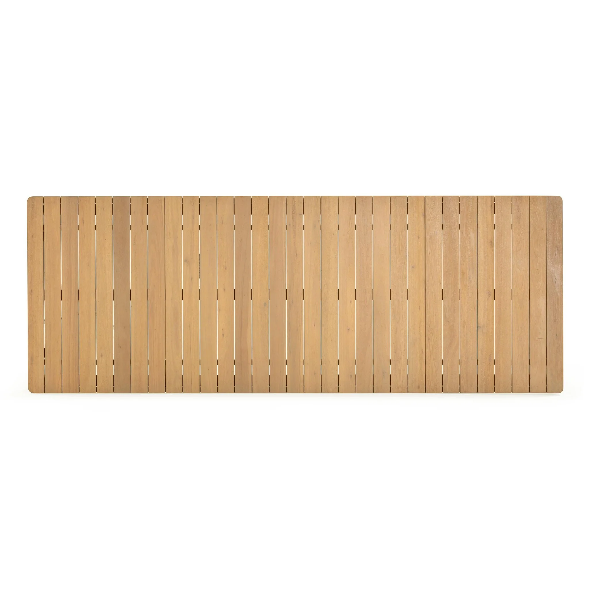 Sardinia Light Teak Outdoor Dining Table - Image 5