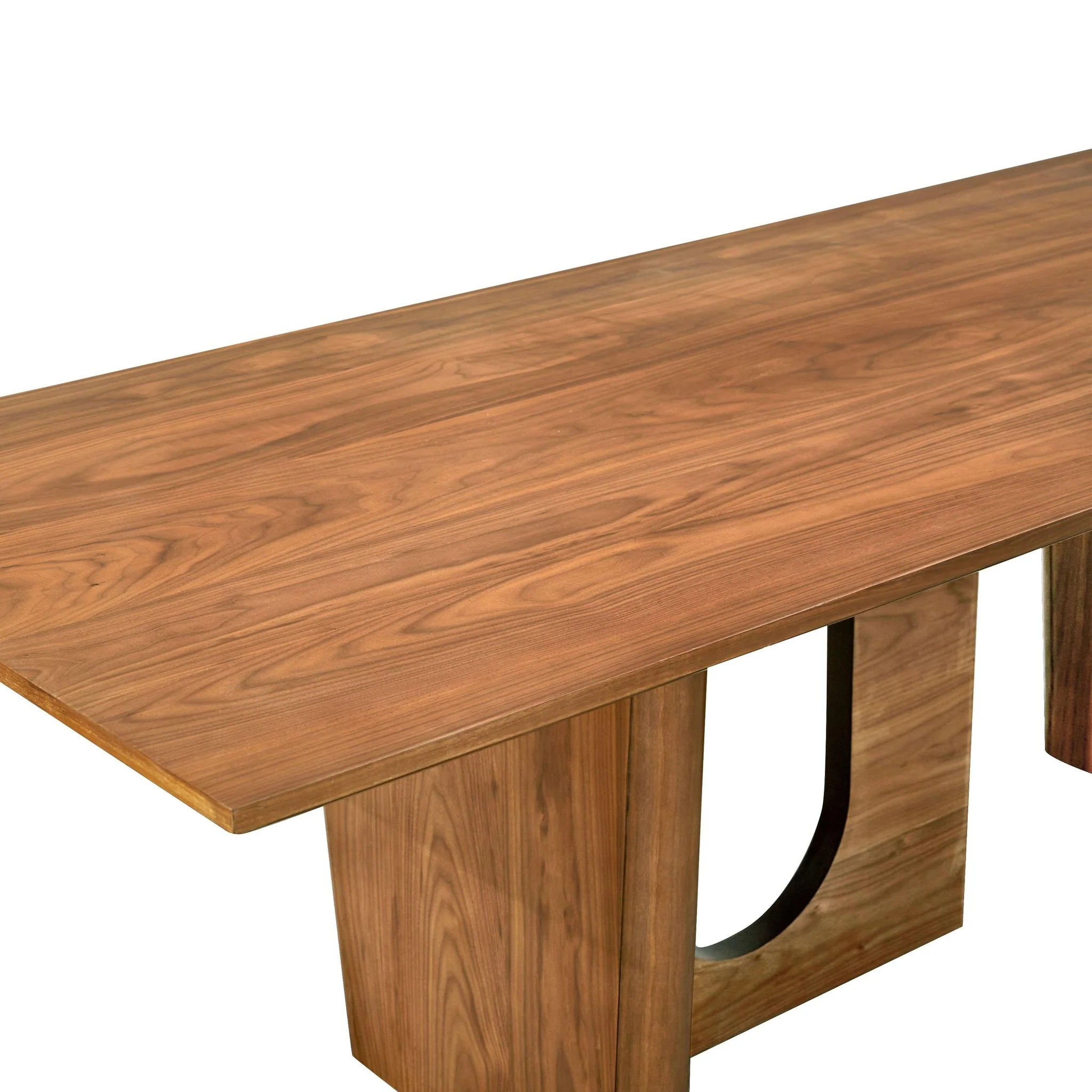 Satra Walnut Rectangular Dining Table - Image 5