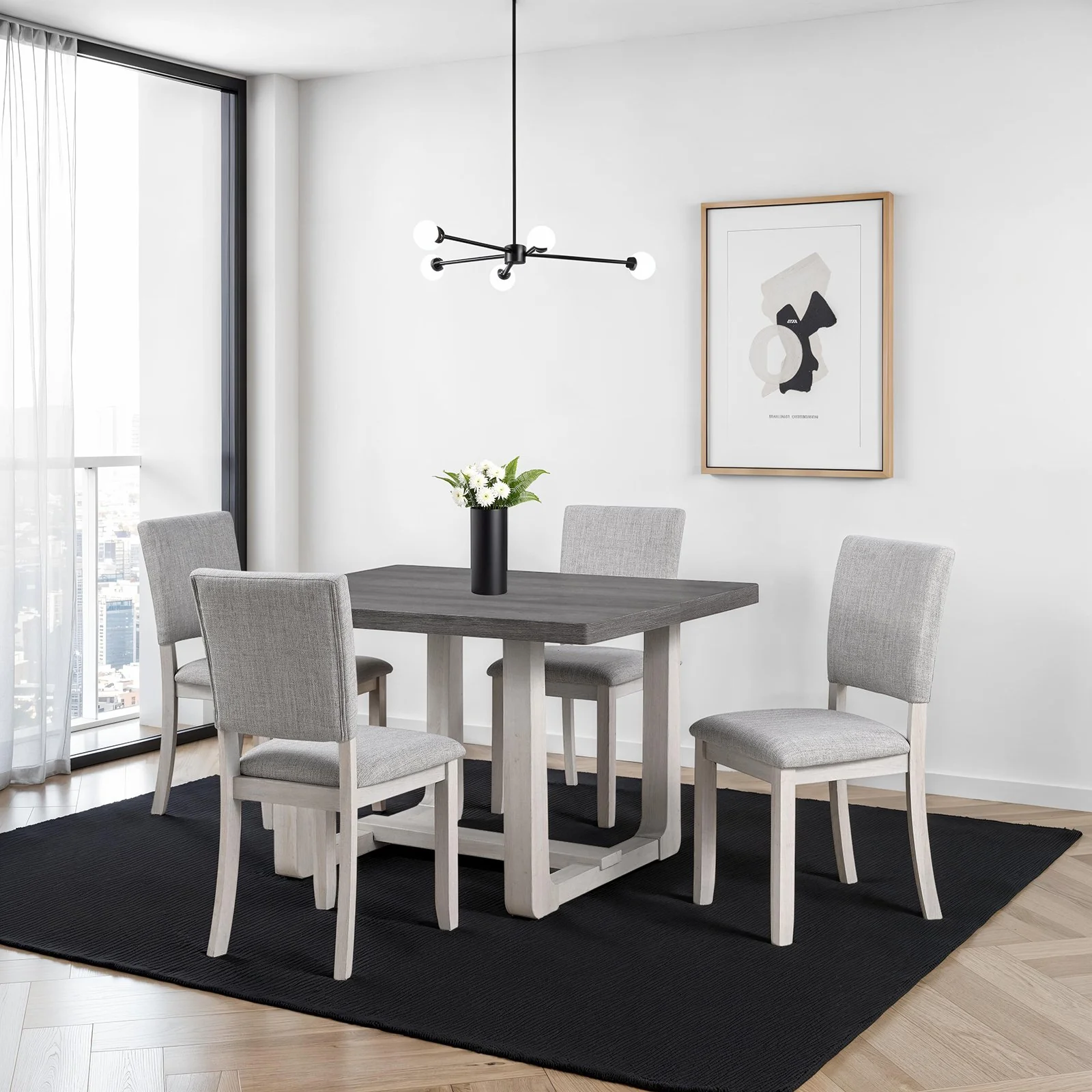 Sauro Side Chair (4/CTN), Natural - Image 2
