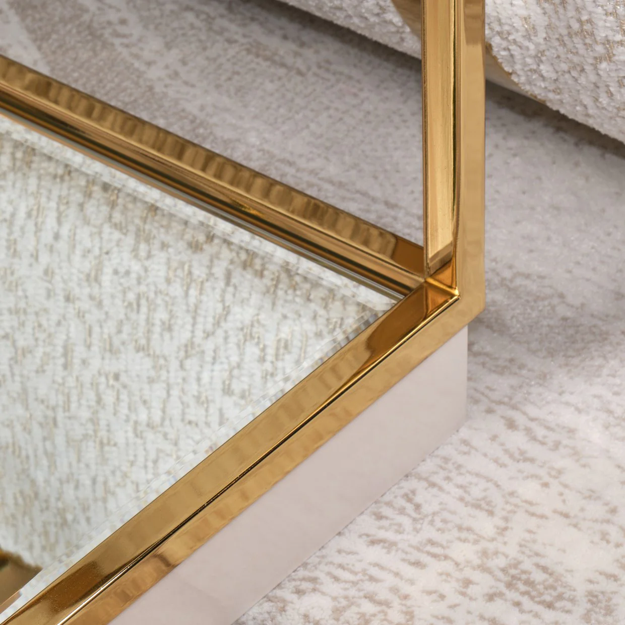 Savannah Breeze End Table - Bright Gold - Image 3