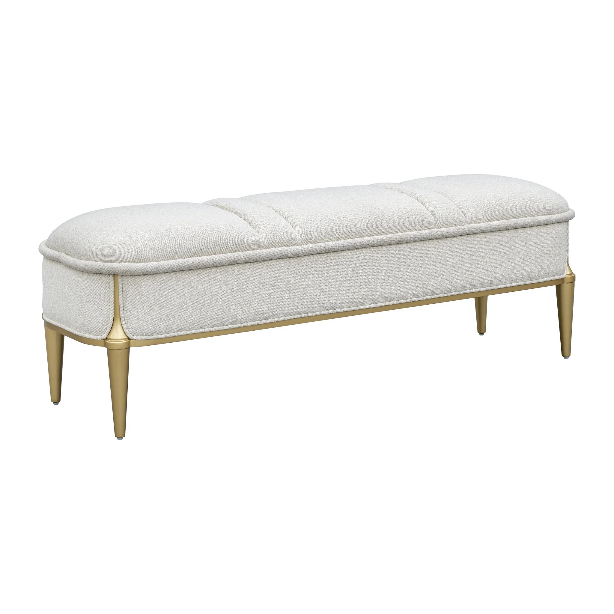 Scotts Square Accent Bench - Light Champagne - Image 9