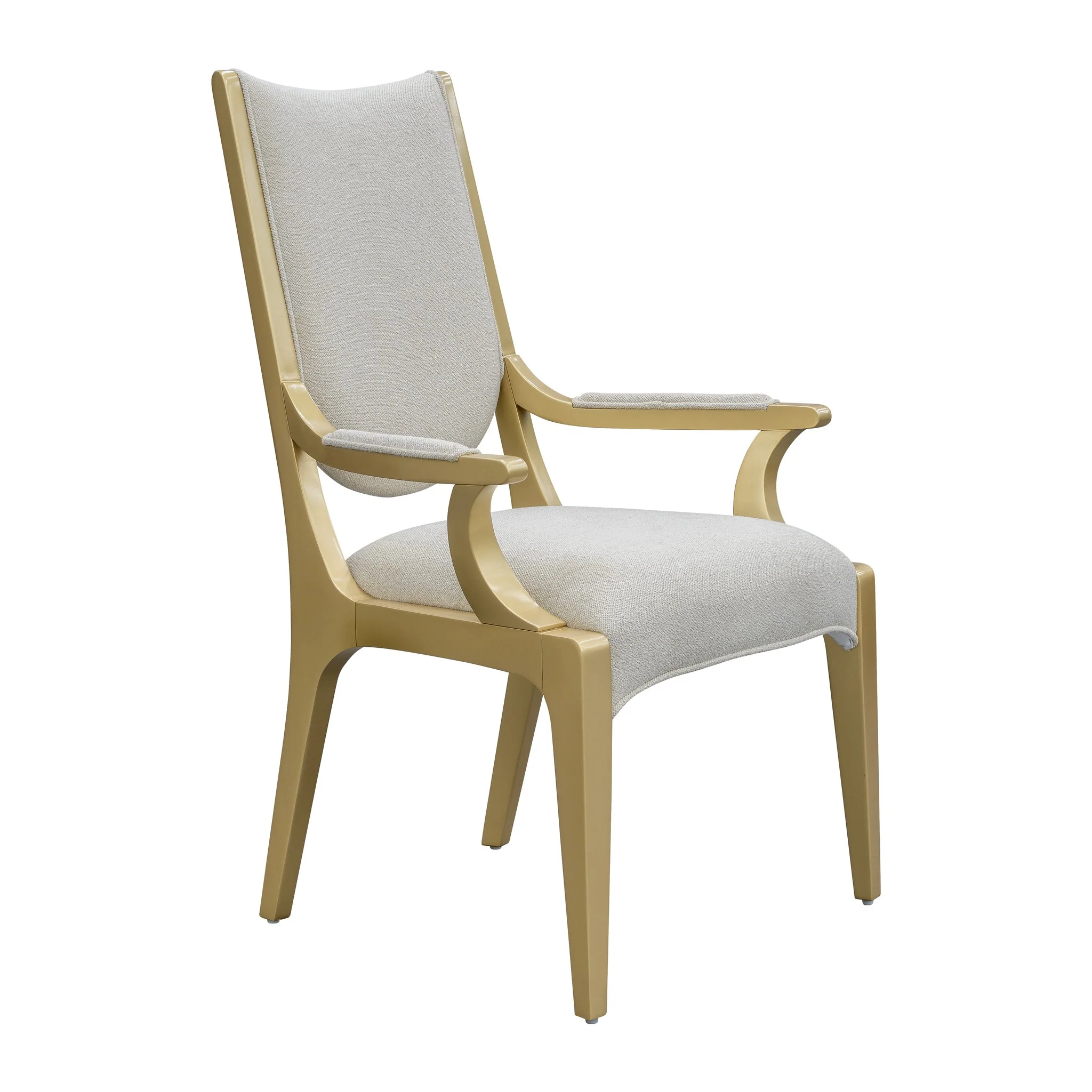 Scotts Square Dining Arm Chair - Light Champagne - Image 2