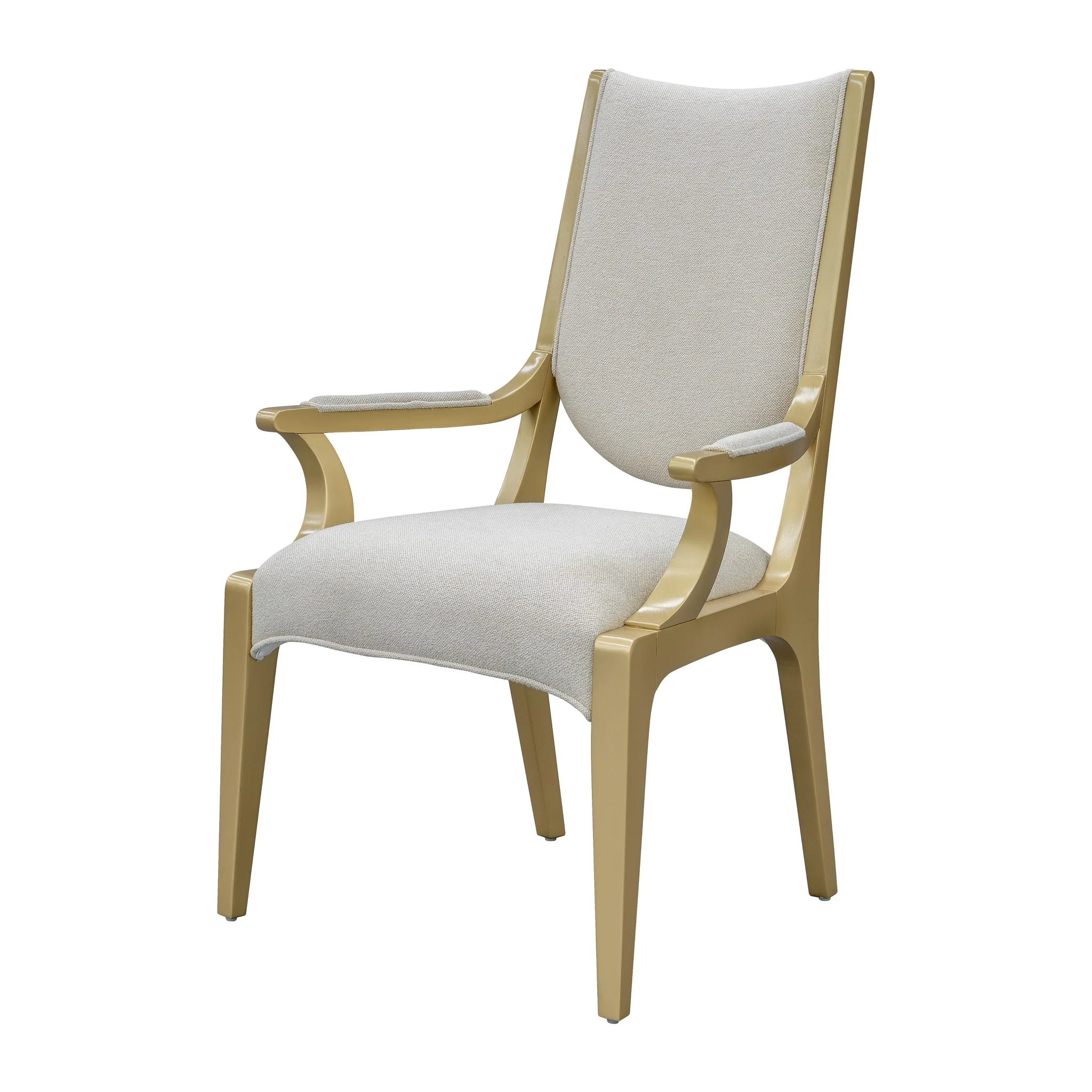 Scotts Square Dining Arm Chair - Light Champagne - Image 9