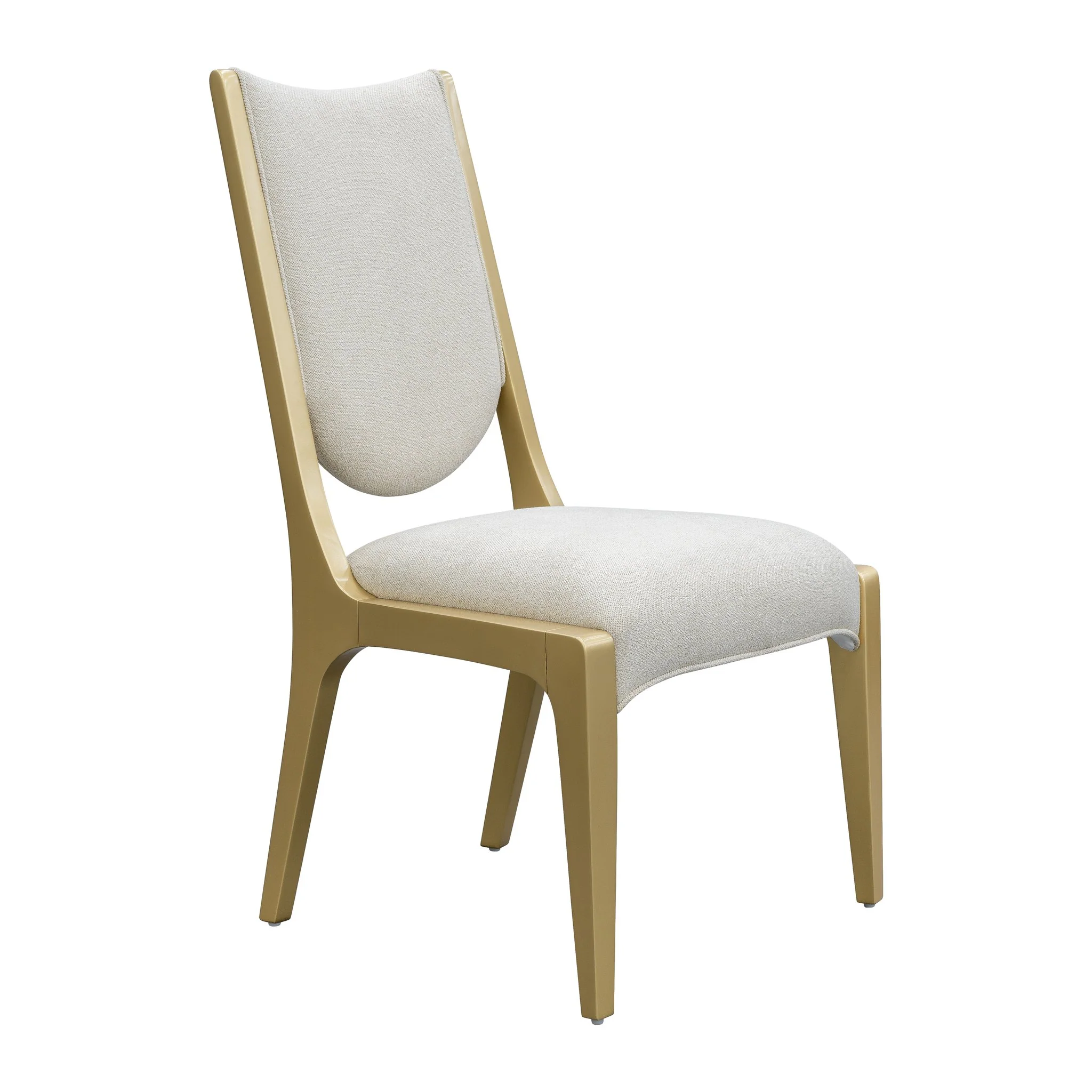 Scotts Square Dining Side Chair - Light Champagne - Image 2