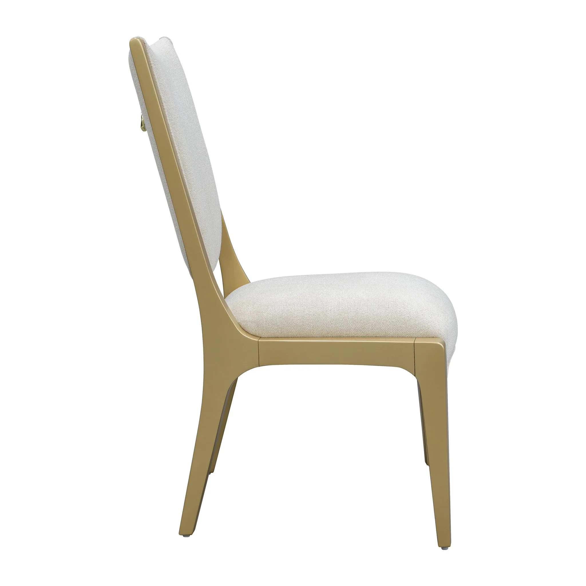 Scotts Square Dining Side Chair - Light Champagne - Image 3