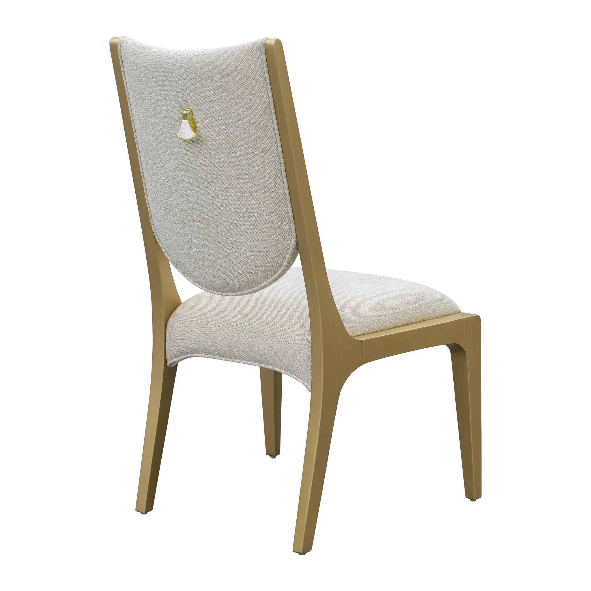 Scotts Square Dining Side Chair - Light Champagne - Image 4