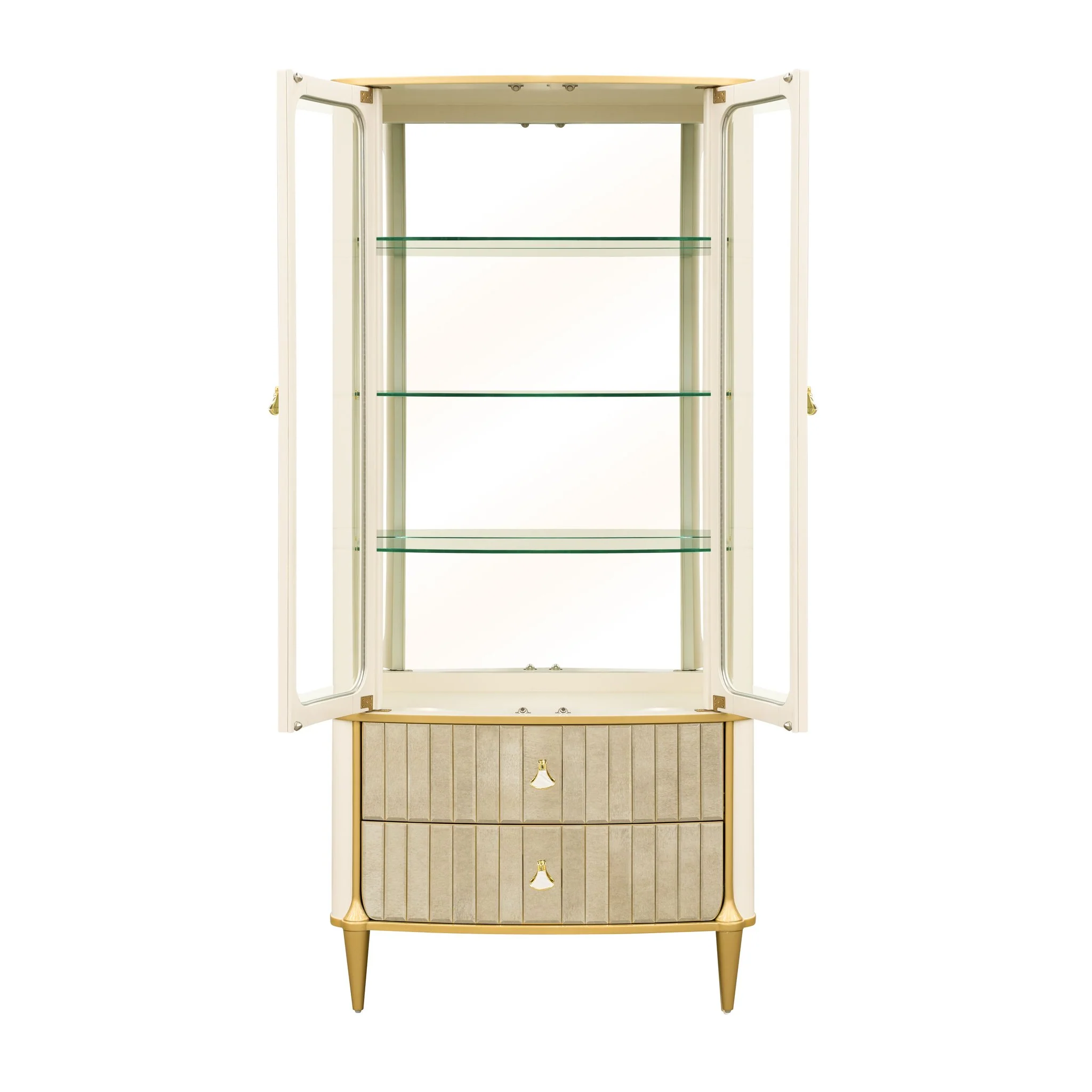 Scotts Square Display Cabinet - Light Champagne - Image 3
