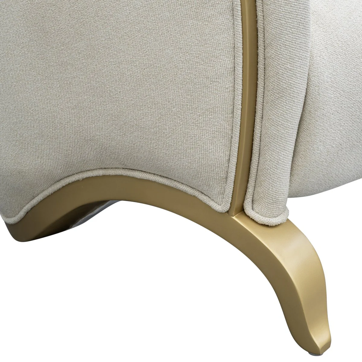 Scotts Square Loveseat - Cornsilk/Light Champagne - Image 7