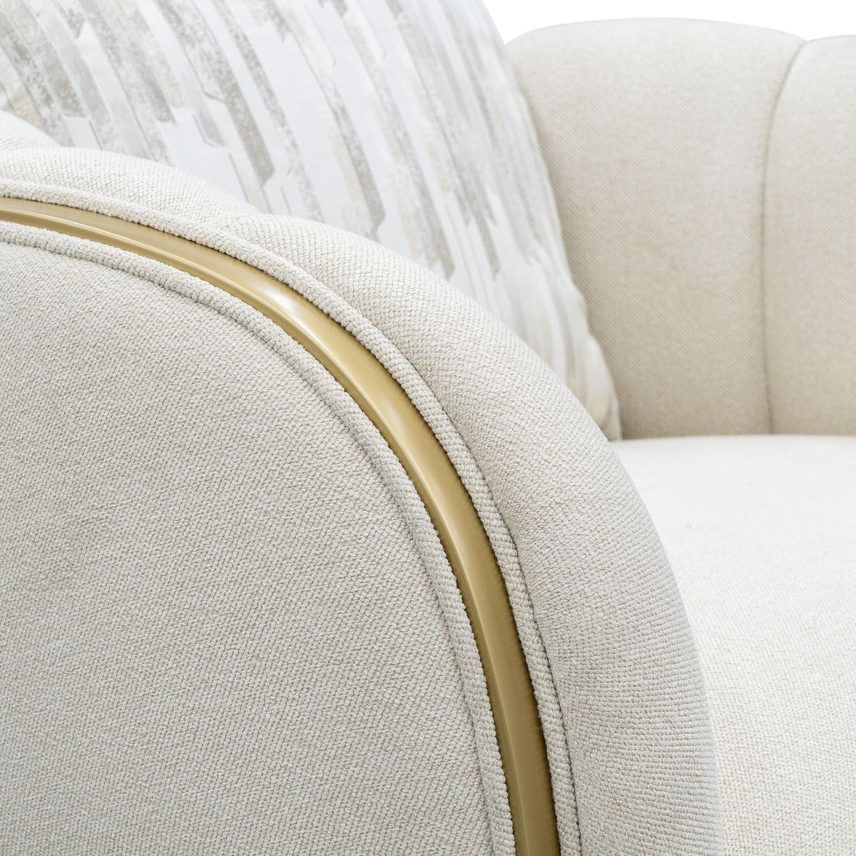 Scotts Square Matching Chair - Cornsilk/Light Champagne - Image 7