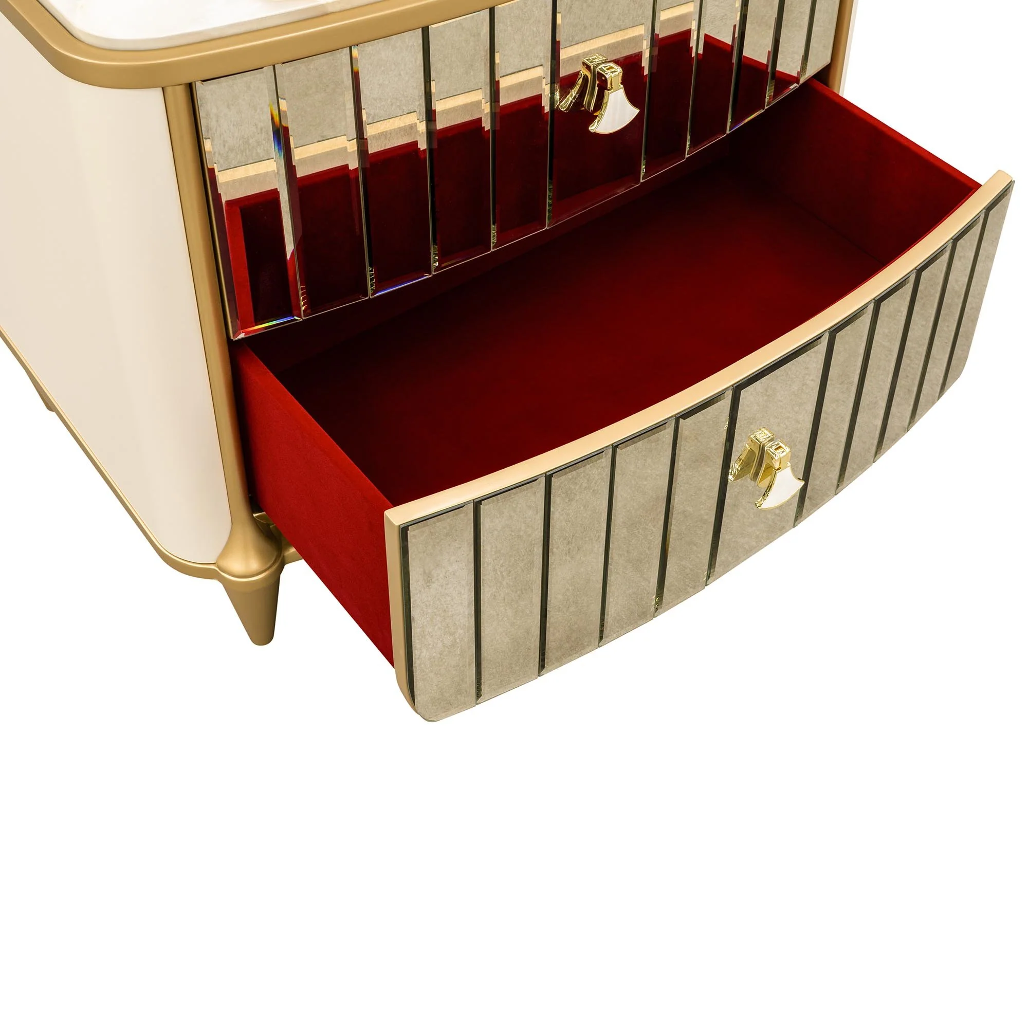 Scotts Square Nightstand - Light Champagne - Image 4