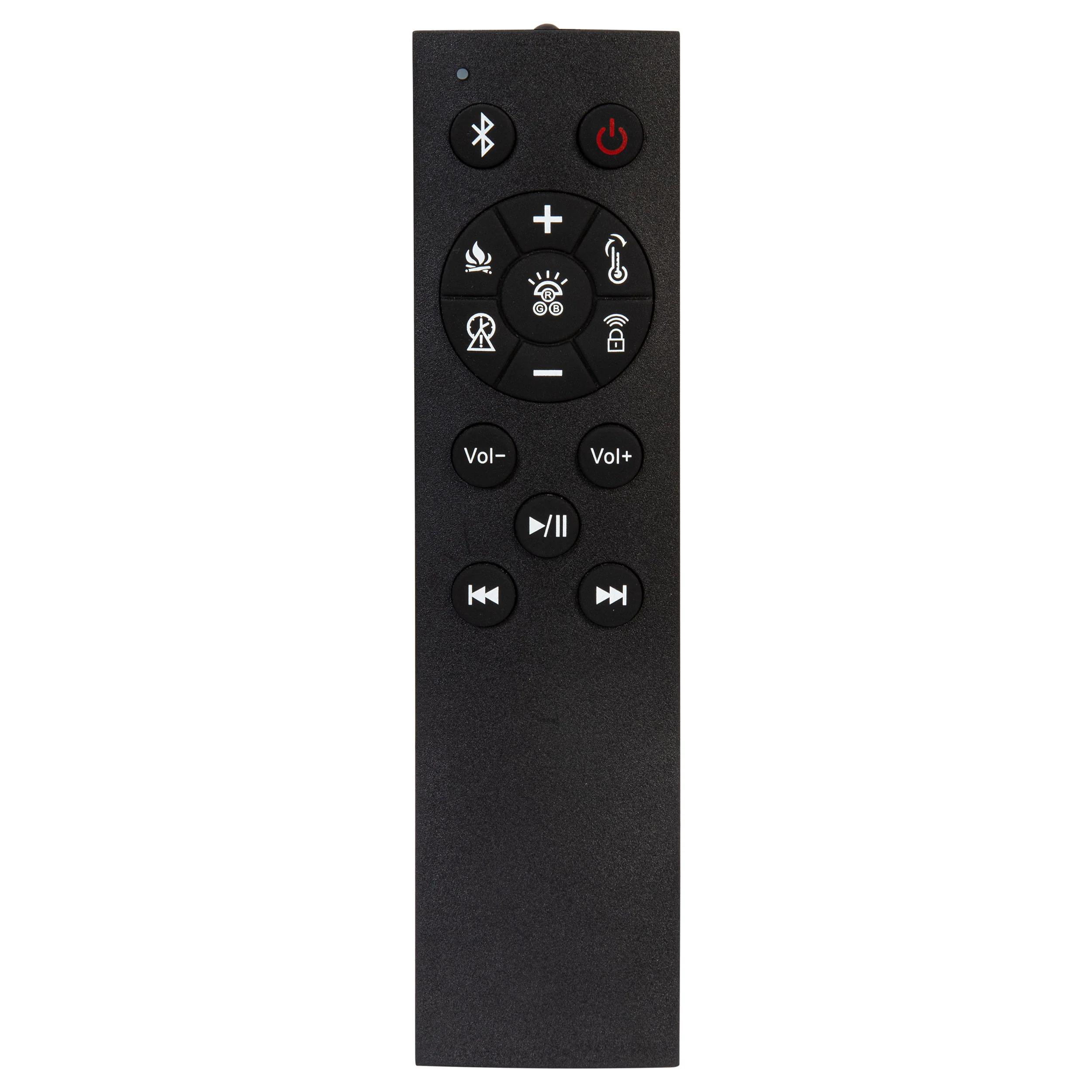 Senna Panel Bed with Bluetooth Speaker and Flame Visualizer - Image 10