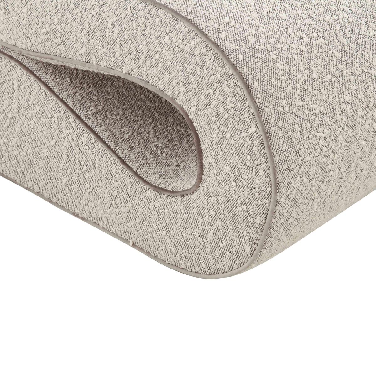 Senna Speckled Grey Boucle Accent Chair - Image 5