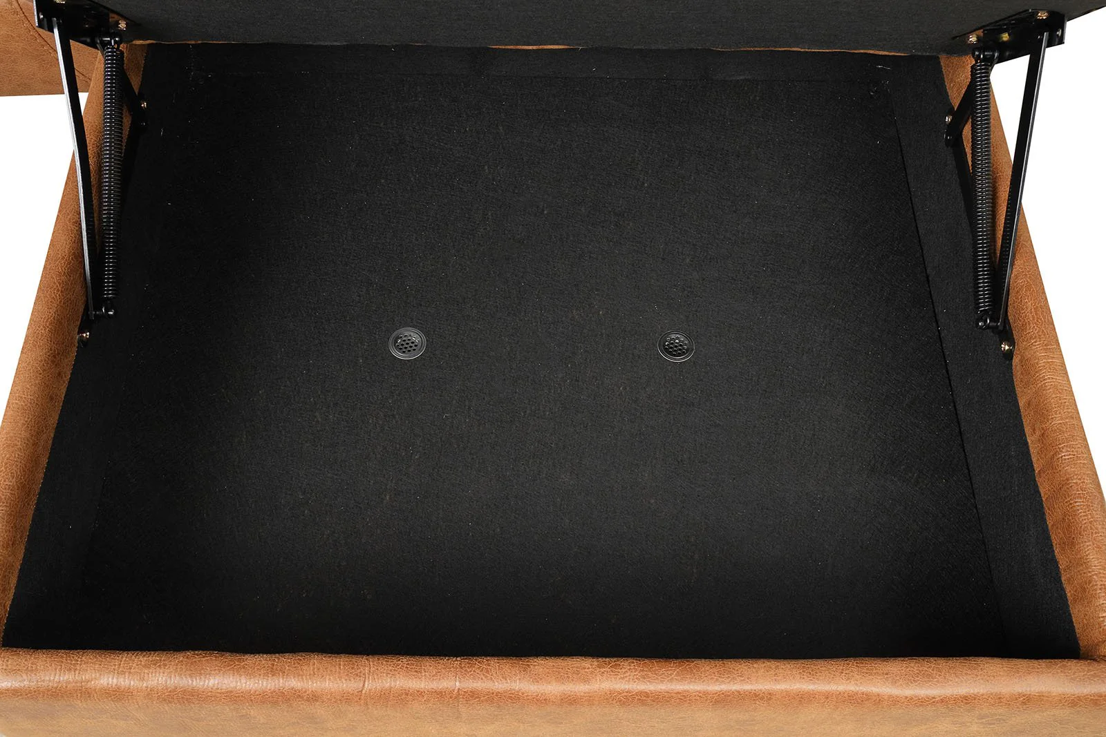 Septimus Sectional, Saddle Brown - Image 5