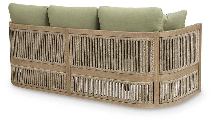 Serena Shores Outdoor Sofa with Cushion - Image 7