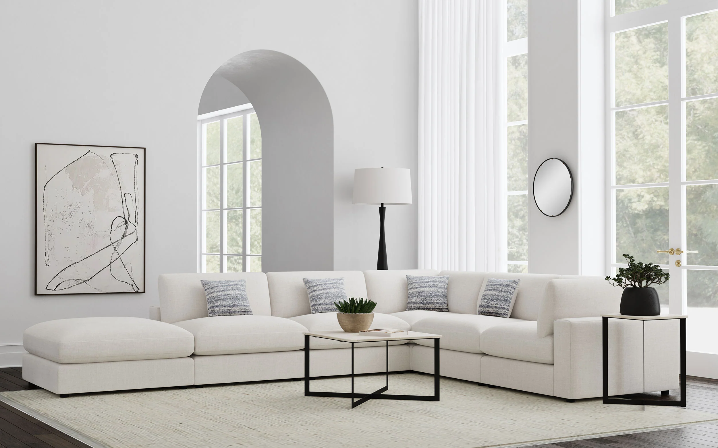 Serene Modular Sectional Sofa - Image 18