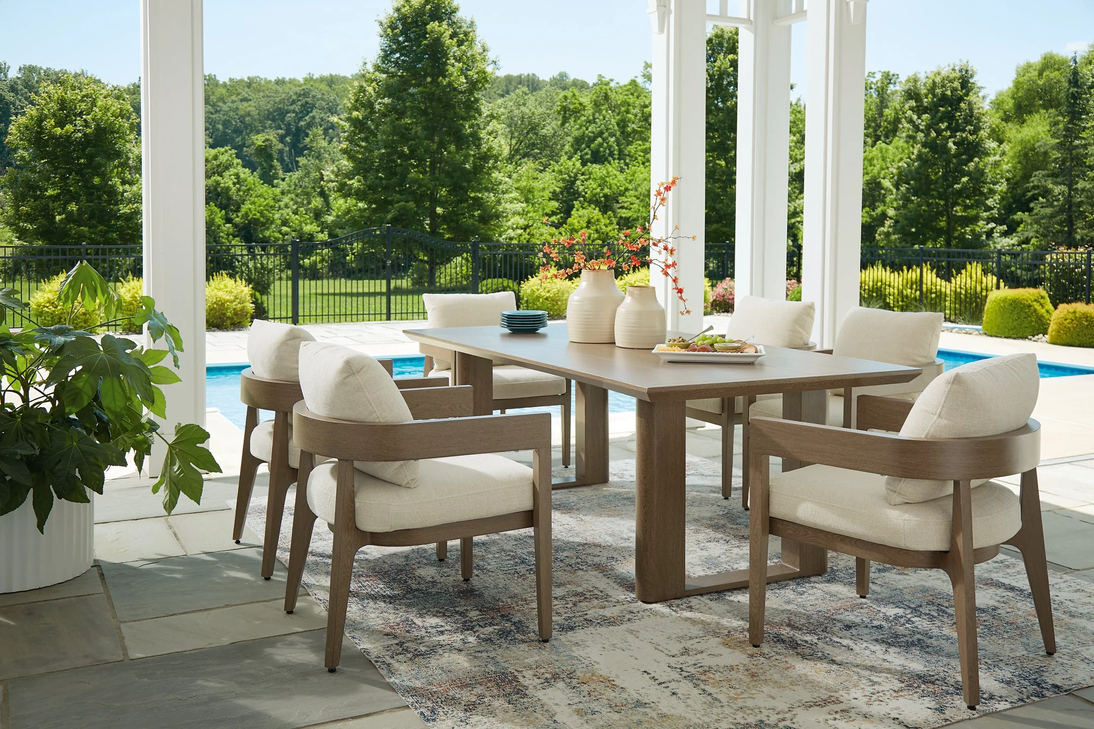 Serene Bay Outdoor Dining Set - Image 21