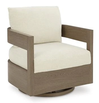 Serene Bay Outdoor Swivel Glider Chair with Cushion - Image 3