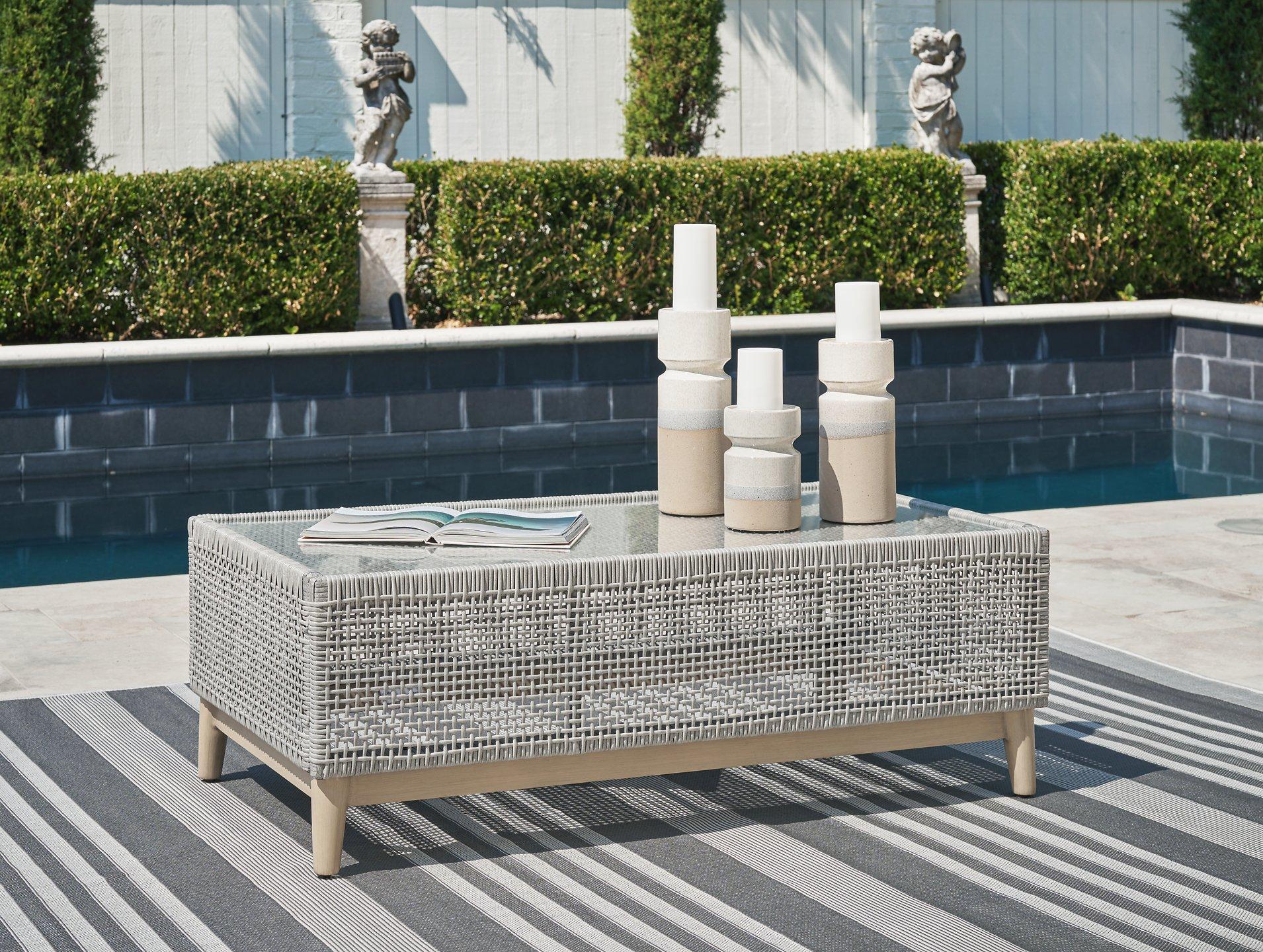 Seton Creek Outdoor Coffee Table - Image 2