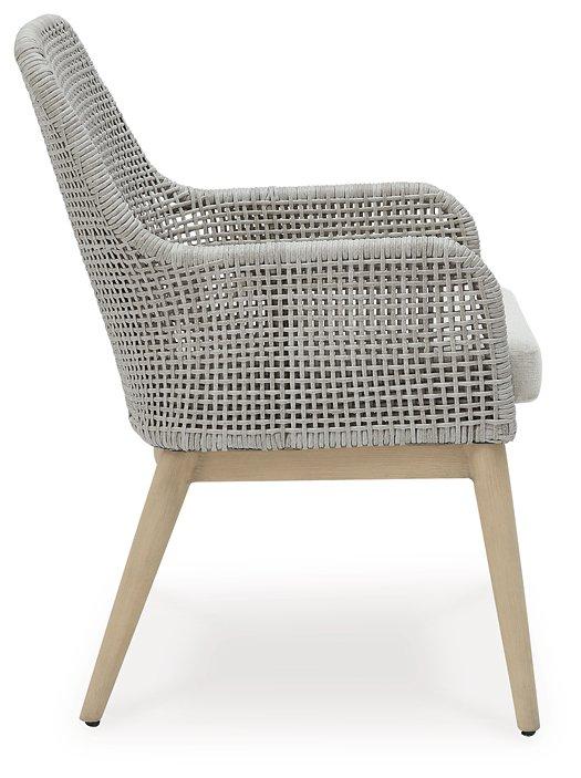 Seton Creek Outdoor Dining Arm Chair (Set of 2) - Image 7