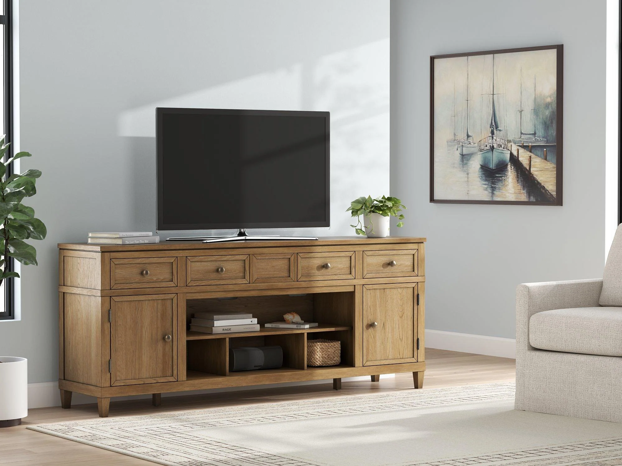 Sharlance 81" TV Stand - Image 2