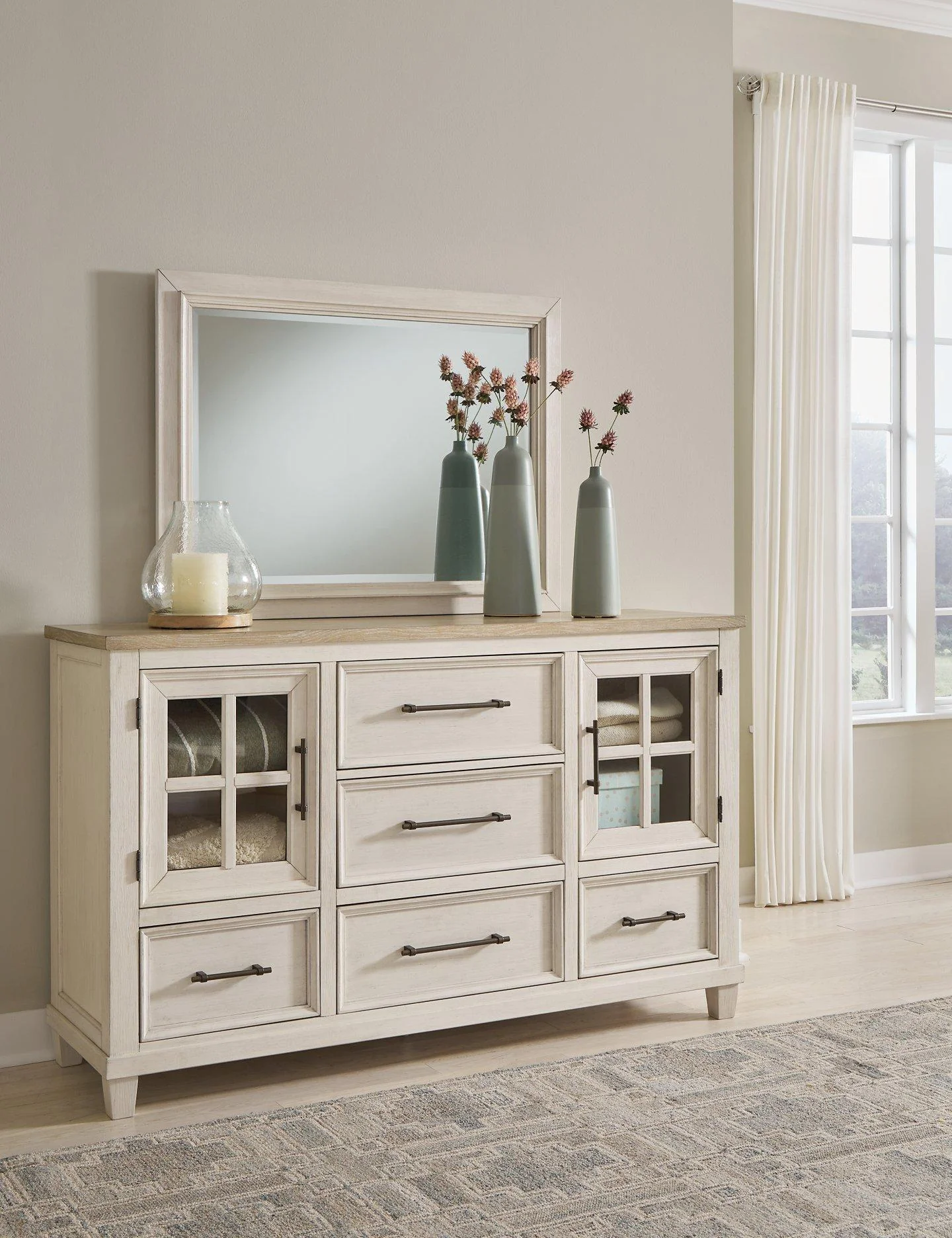 Shaybrock Dresser and Mirror - Image 2