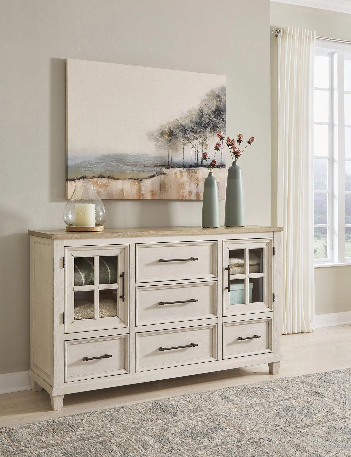 Shaybrock Dresser and Mirror - Image 5