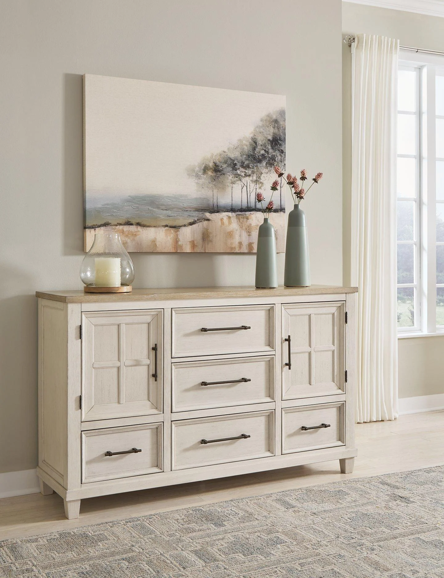 Shaybrock Dresser and Mirror - Image 9