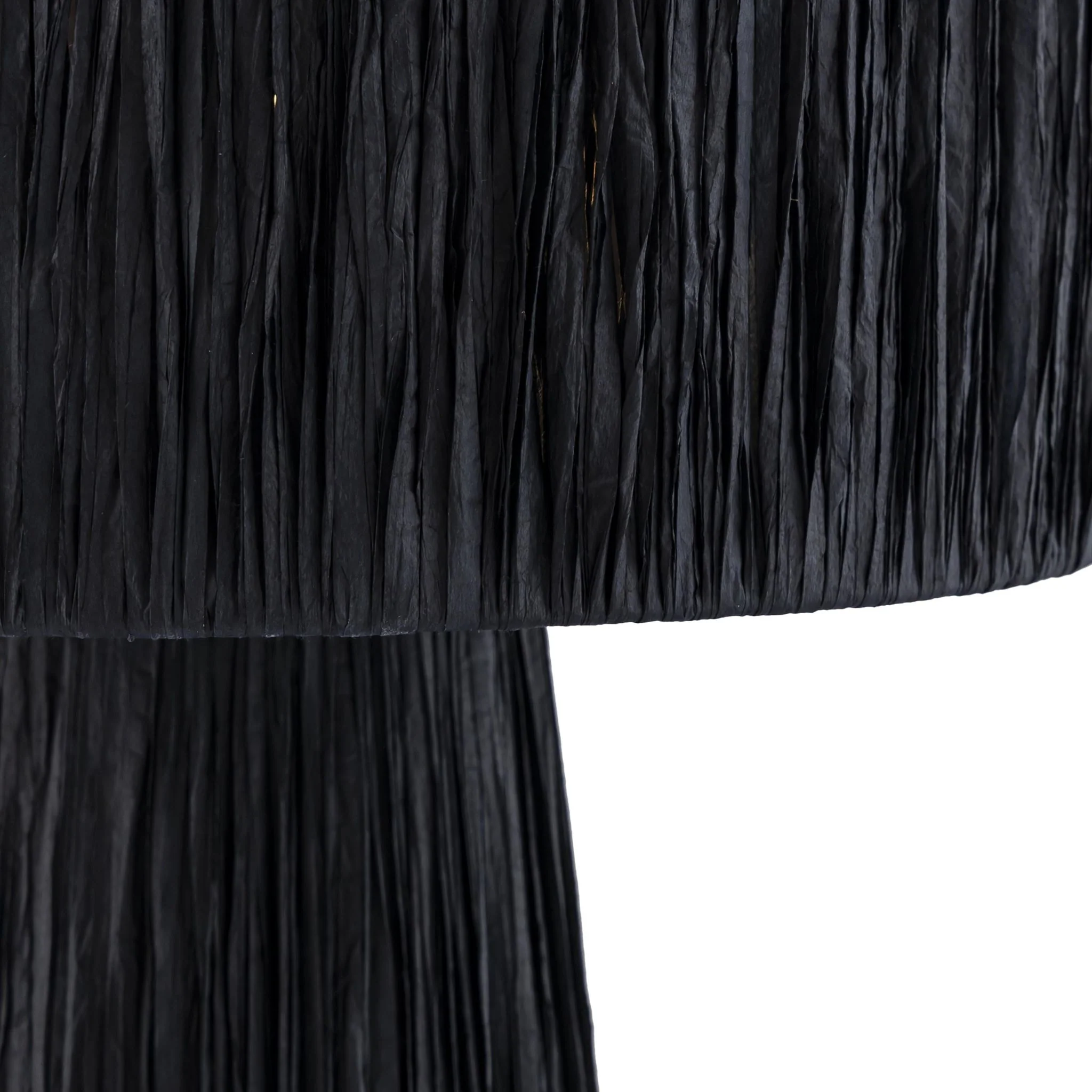 Shelby Raffia Black Table Lamp - Image 5