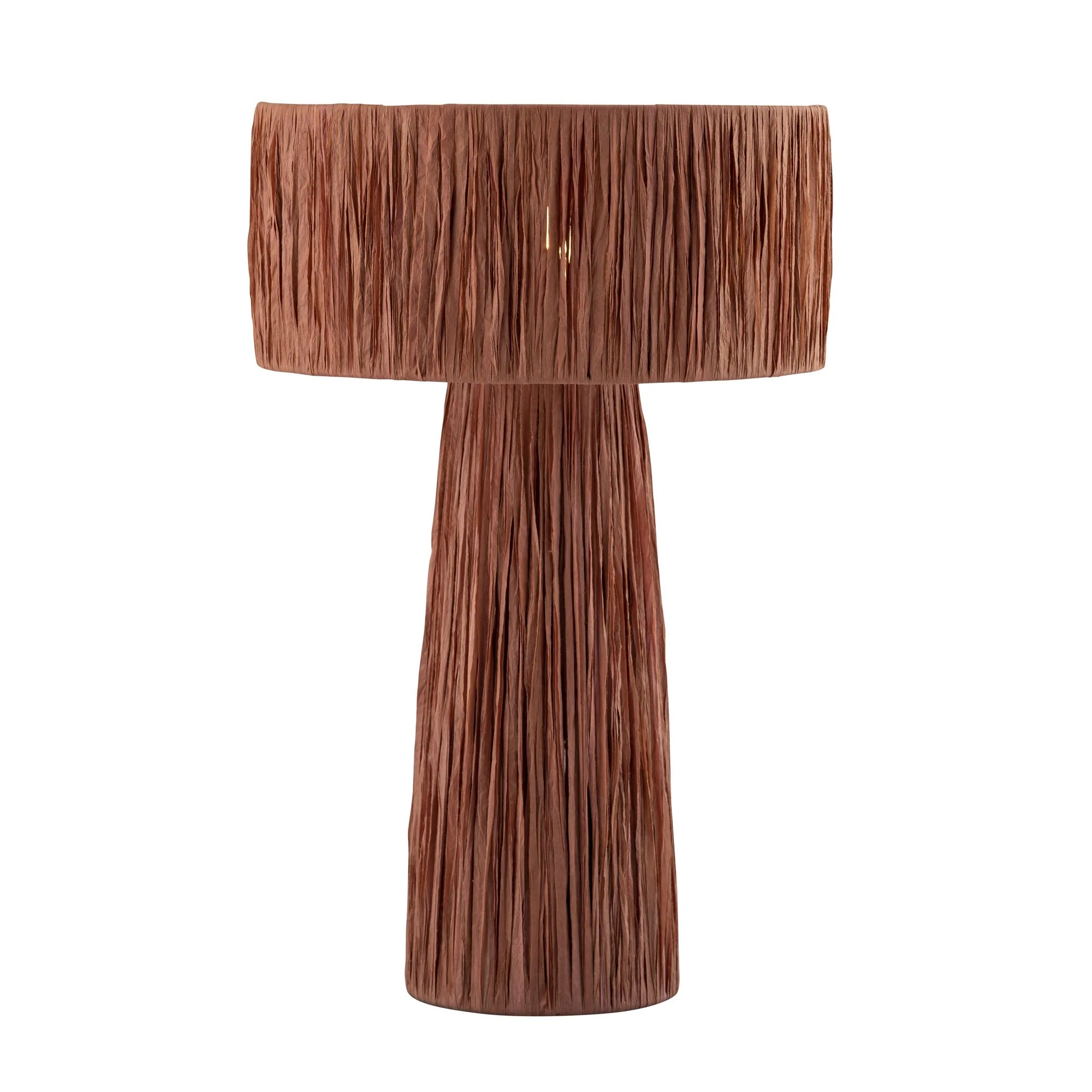 Shelby Raffia Brick Table Lamp - Image 3