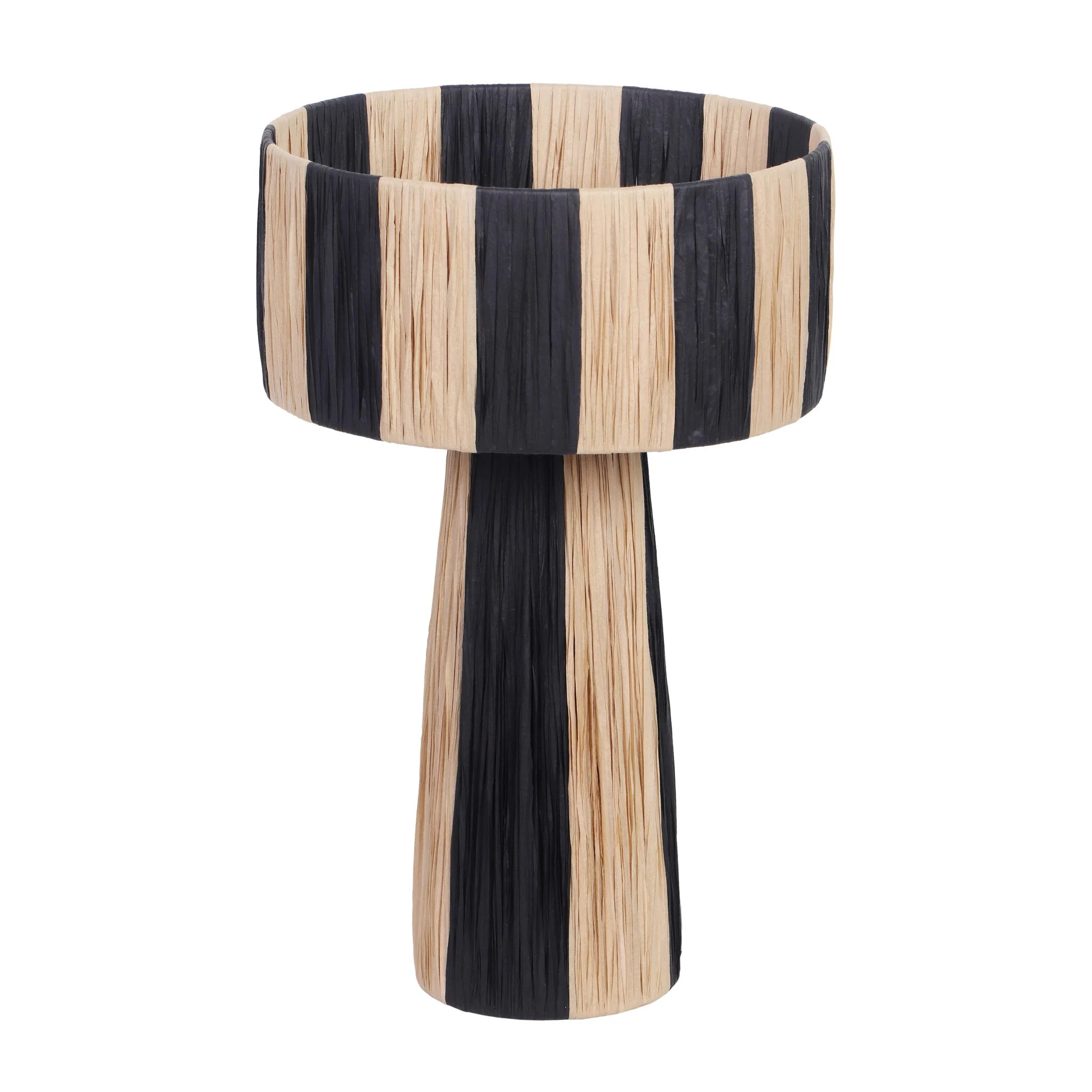 Shelby Raffia Two-Tone Table Lamp - Image 3