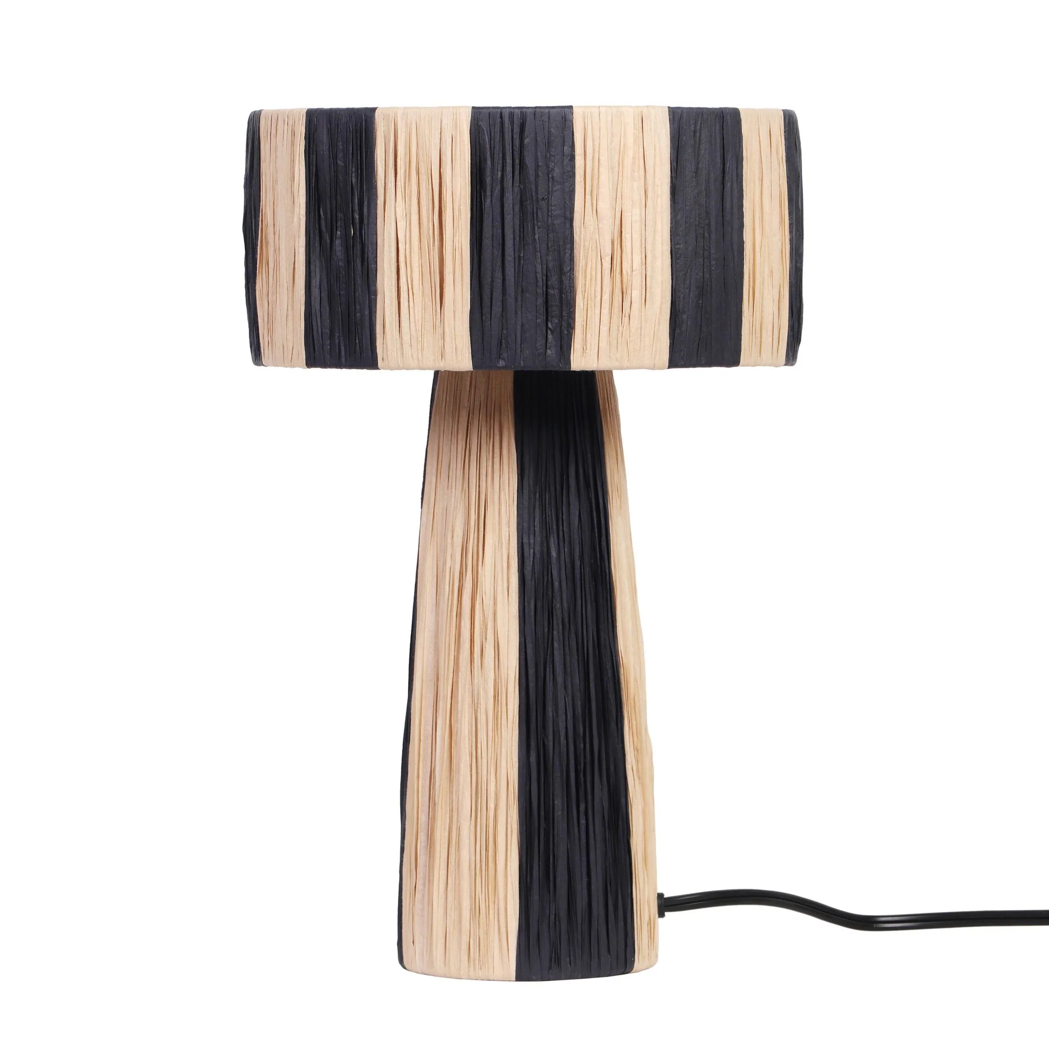 Shelby Raffia Two-Tone Table Lamp - Image 4
