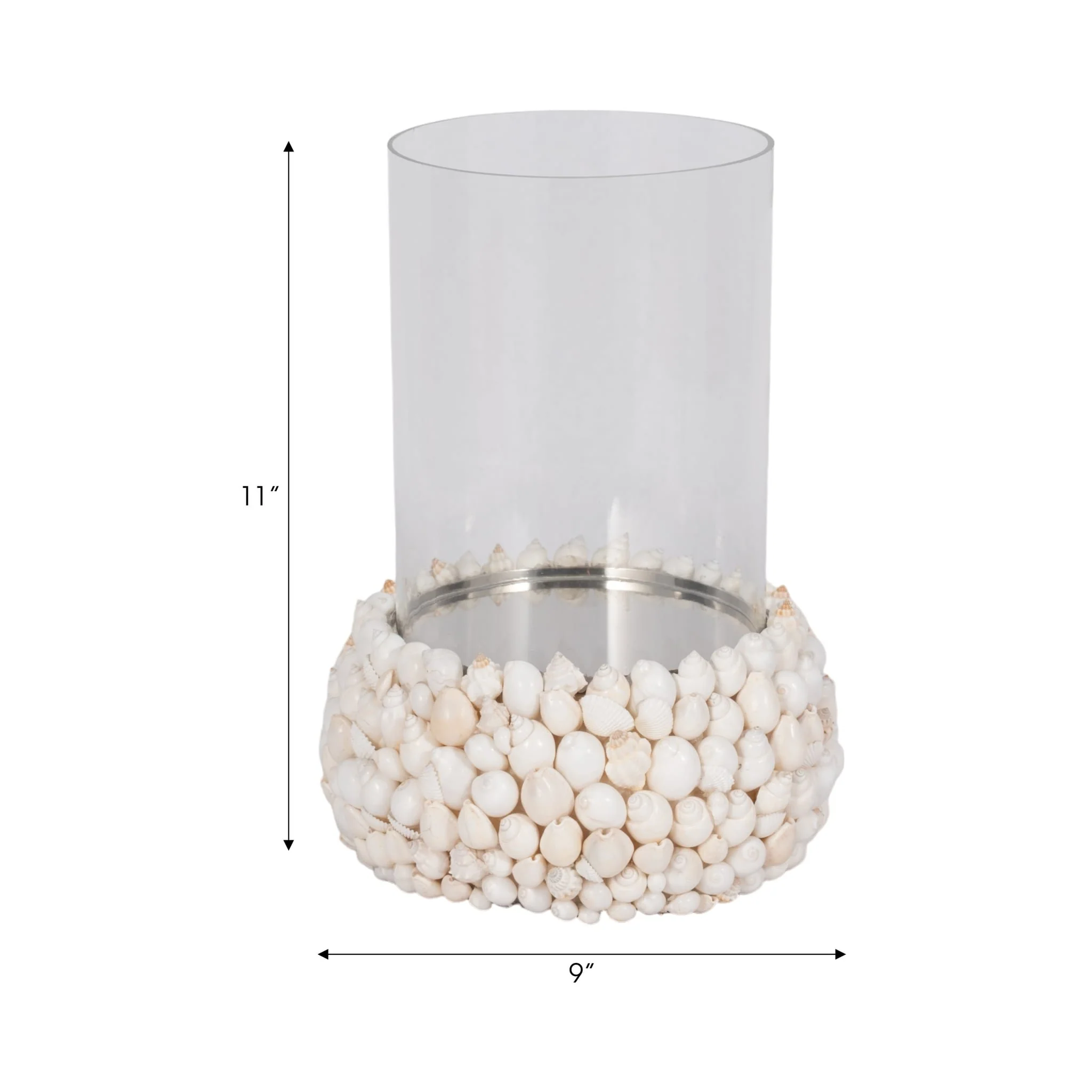 Shell, 12" Hurricane, White - Image 8